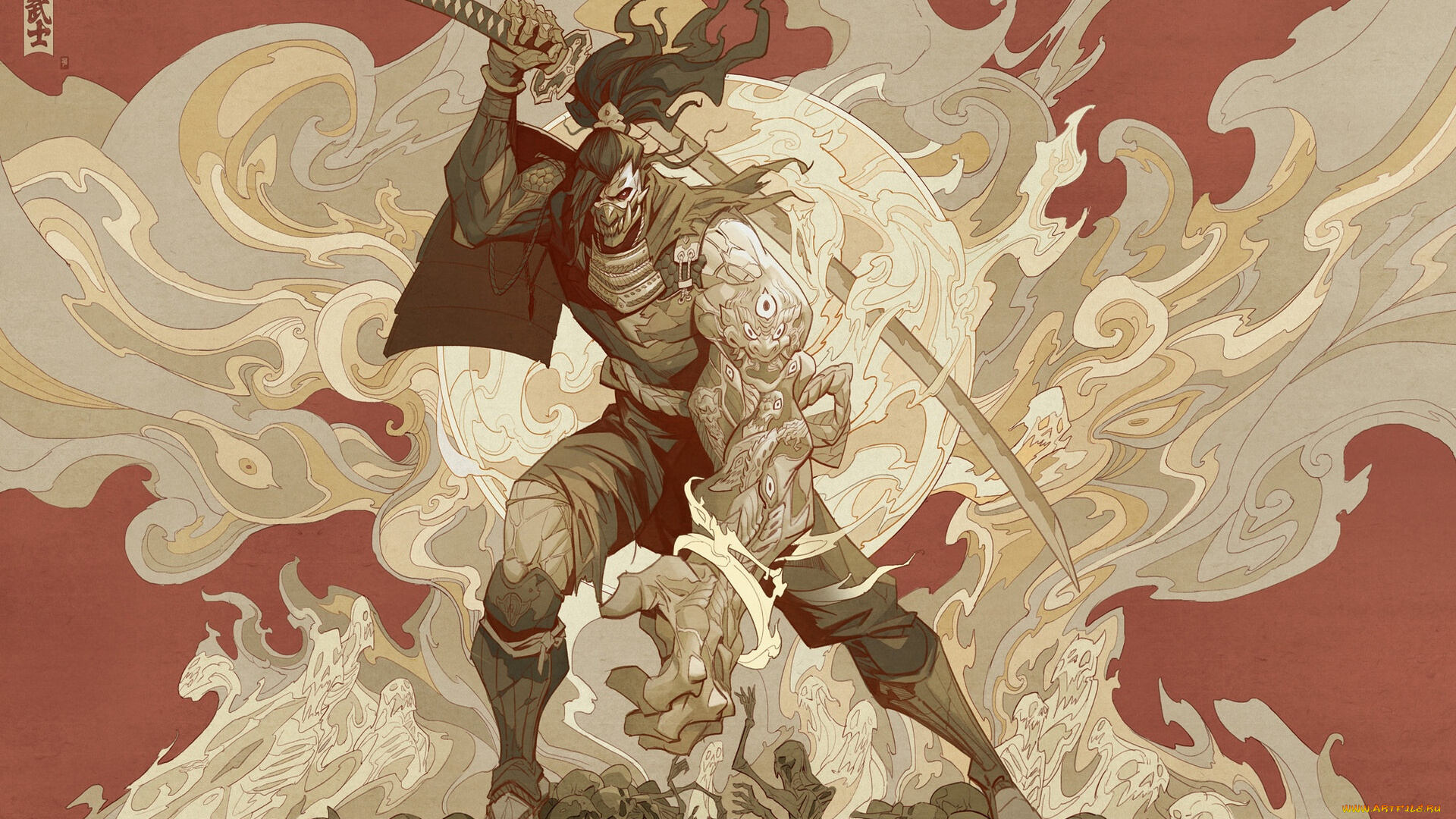 аниме, оружие, , техника, , технологии, воин, монстр, кости