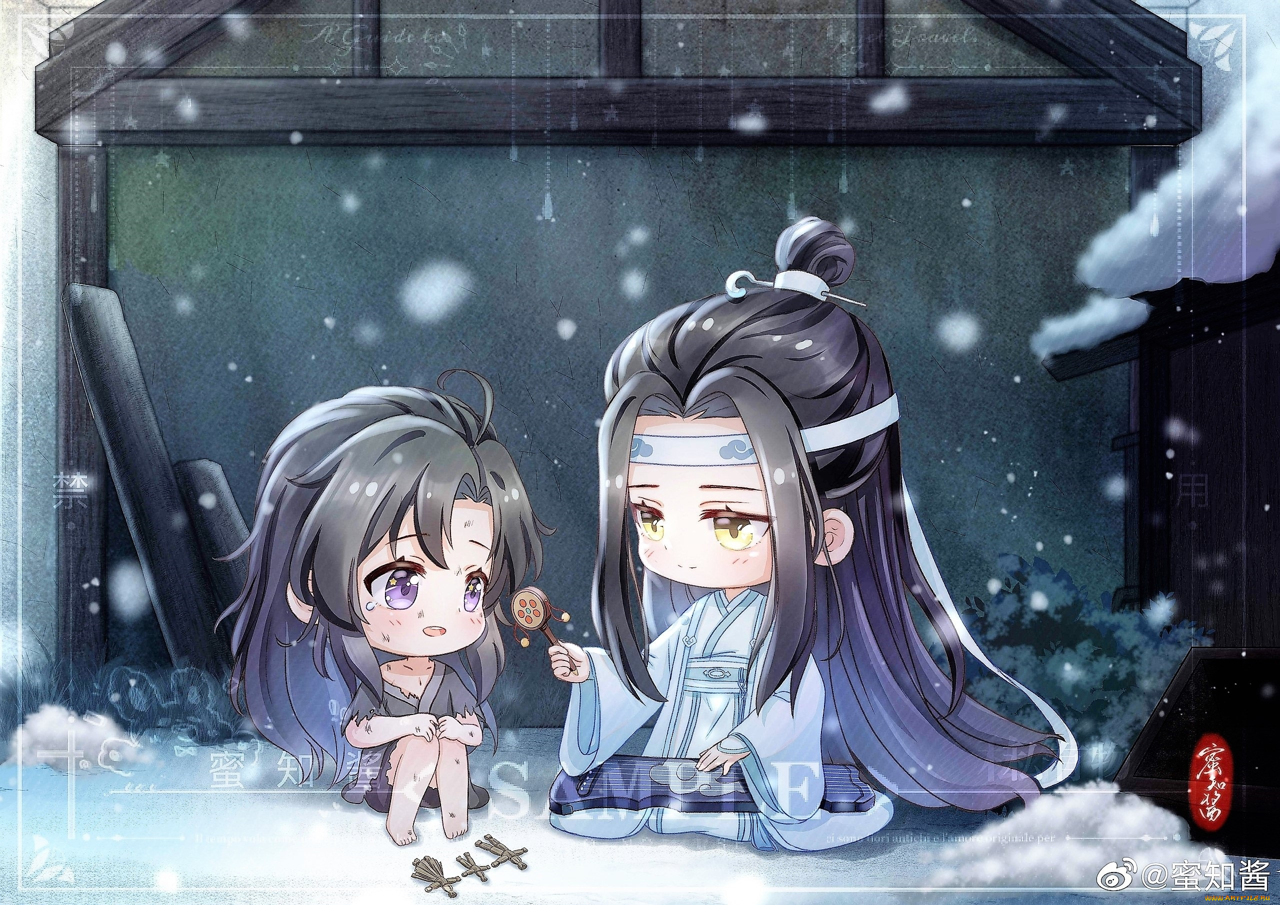 аниме, mo, dao, zu, shi, вэй, усянь, лань, ванцзы