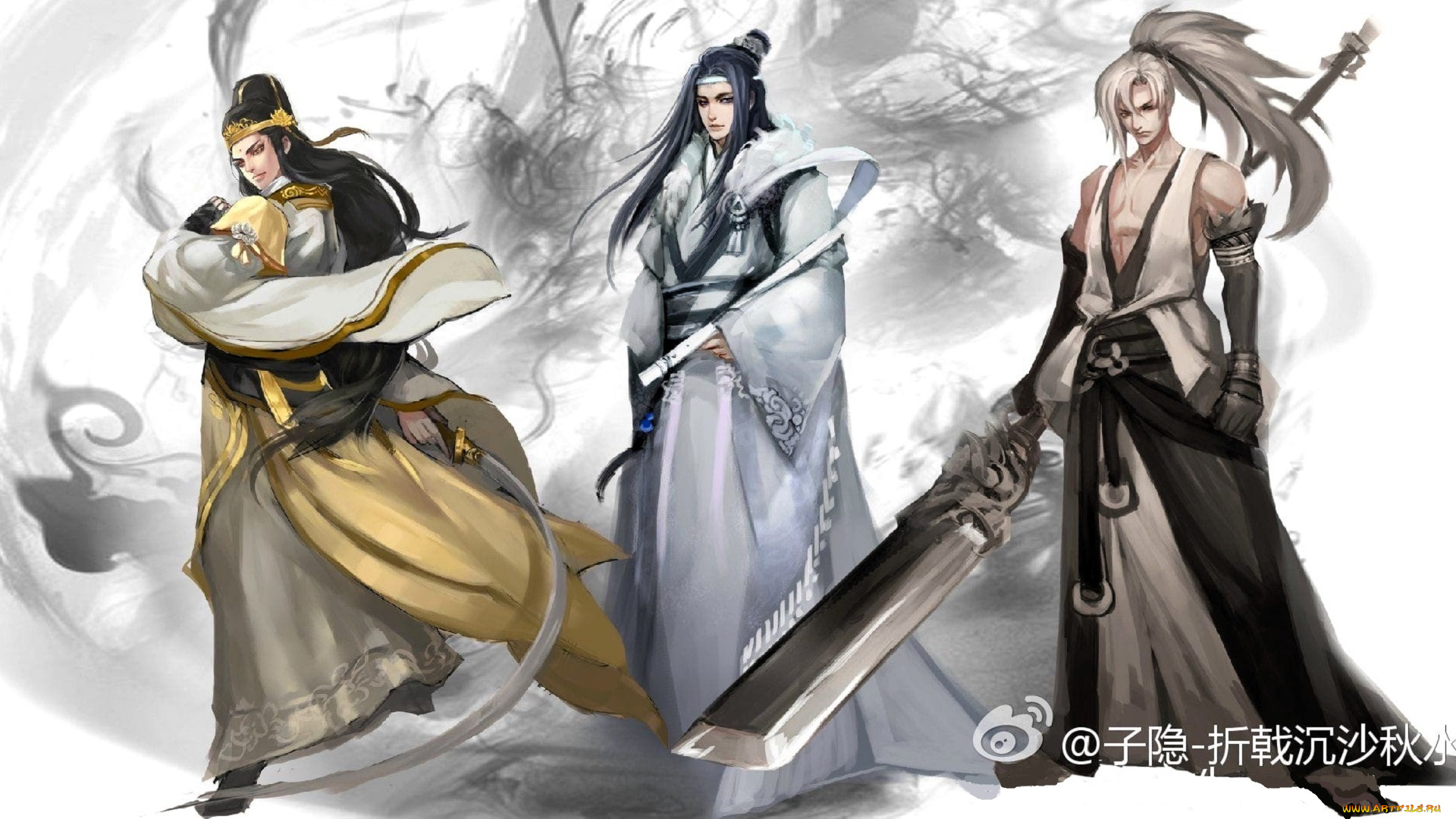 аниме, mo, dao, zu, shi, лань, сичэнь, цзинь, гуанъяо, не, минцзюэ