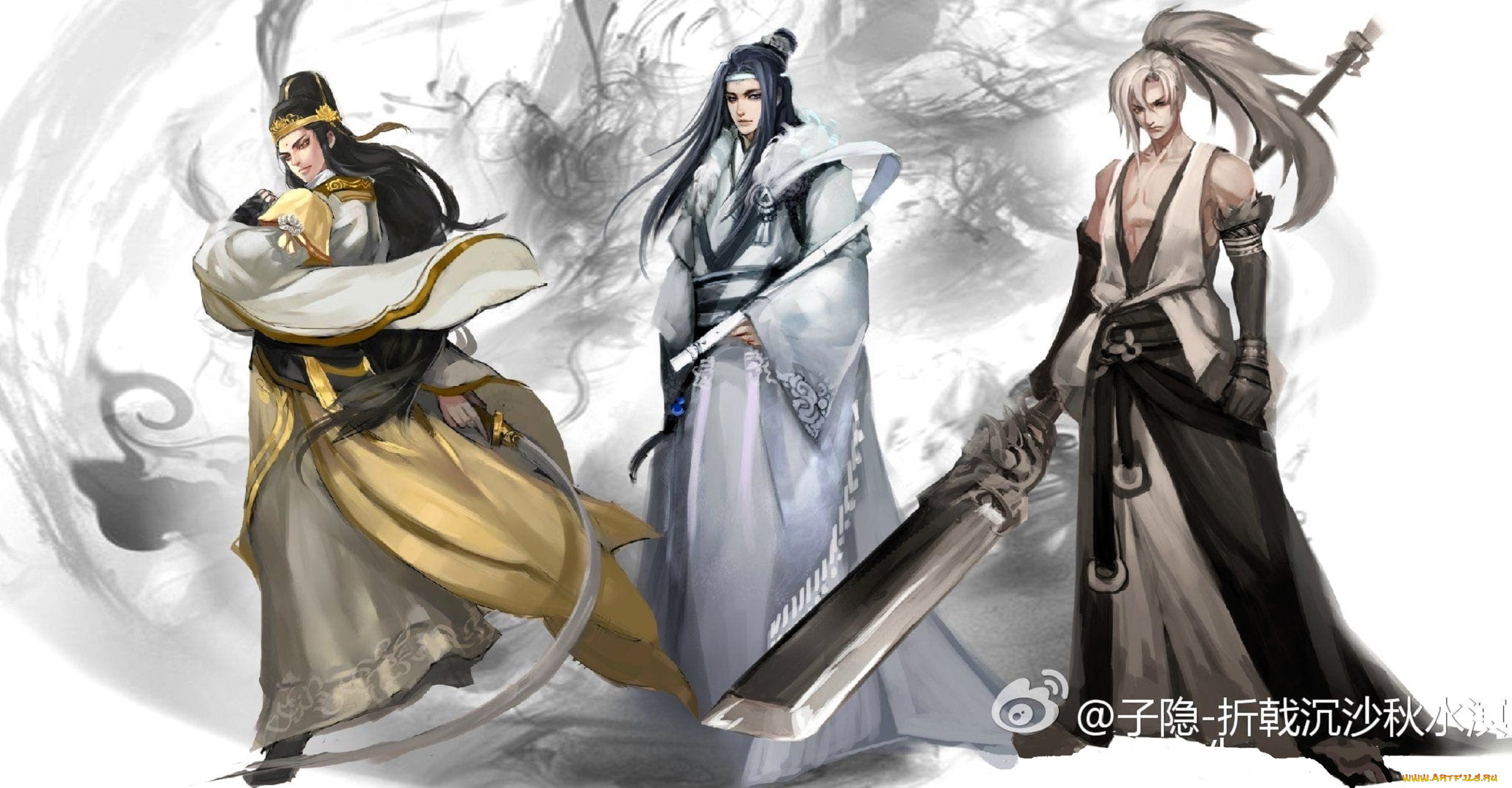 аниме, mo, dao, zu, shi, лань, сичэнь, цзинь, гуанъяо, не, минцзюэ