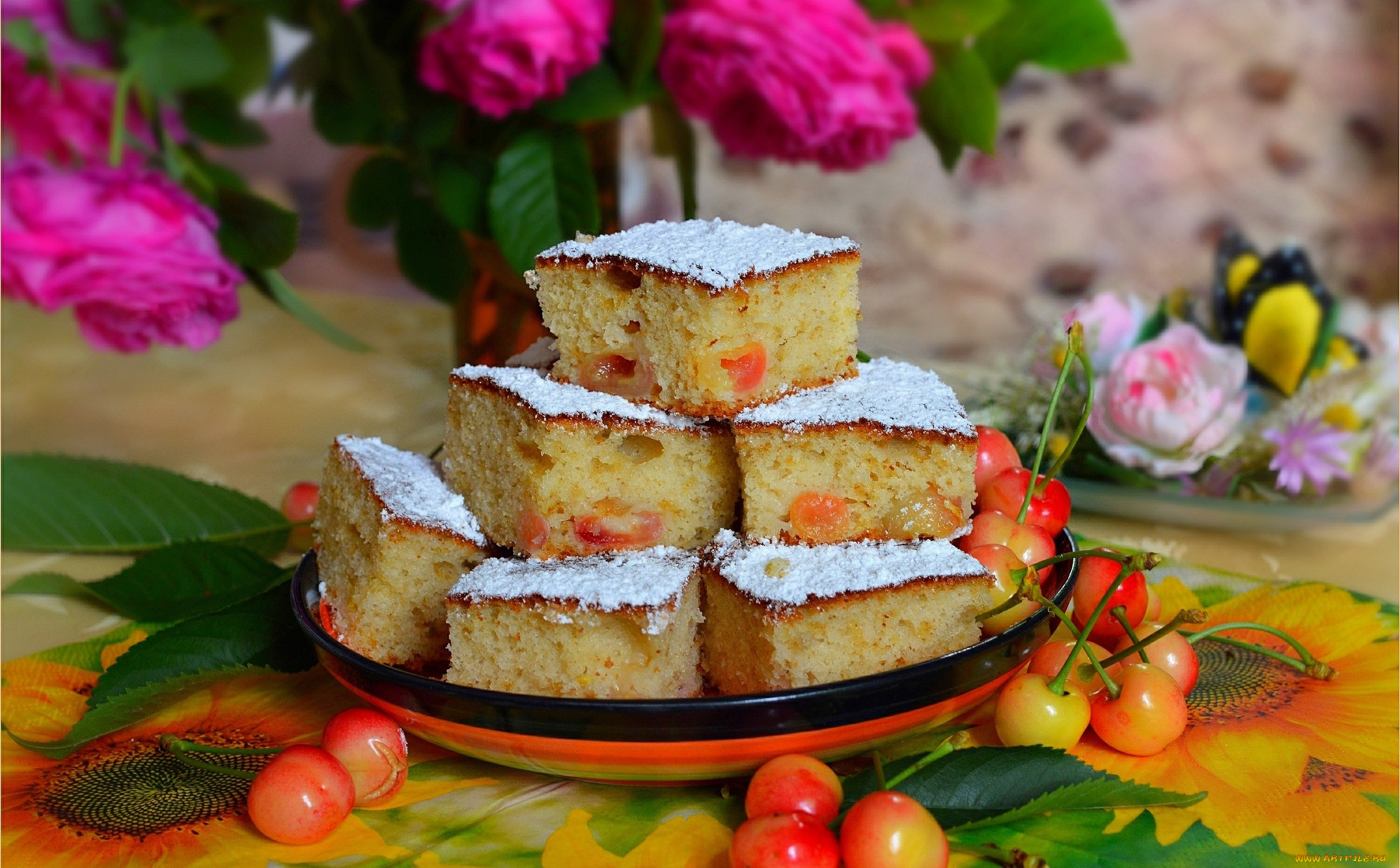 еда, пироги, пирог