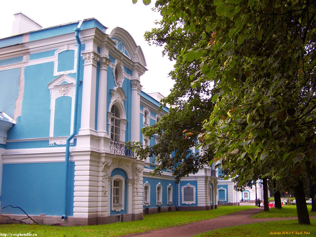 питер, смольный, монастырь, города, санкт, петербург, петергоф, россия