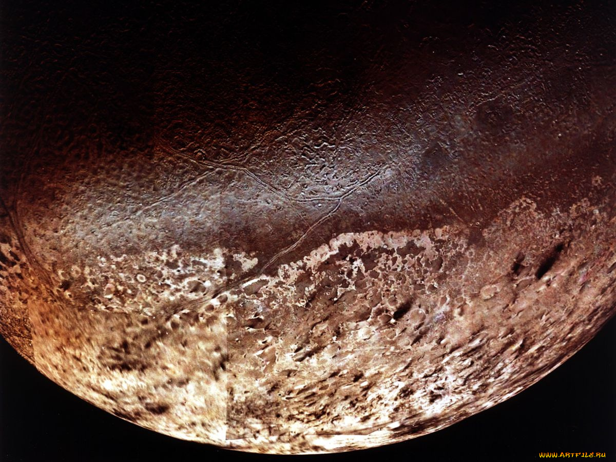 тритон, космос, спутники, нептуна