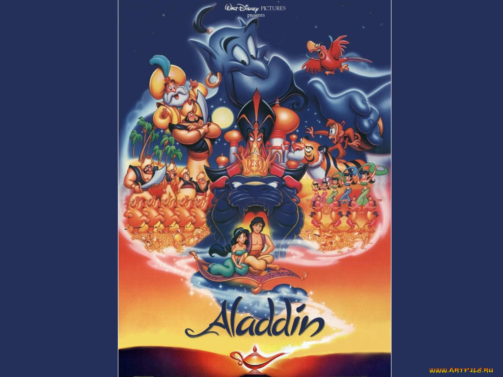 мультфильмы, aladdin