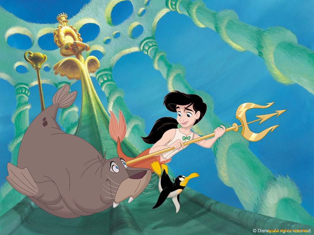 мультфильмы, the, little, mermaid, ii, return, to, sea