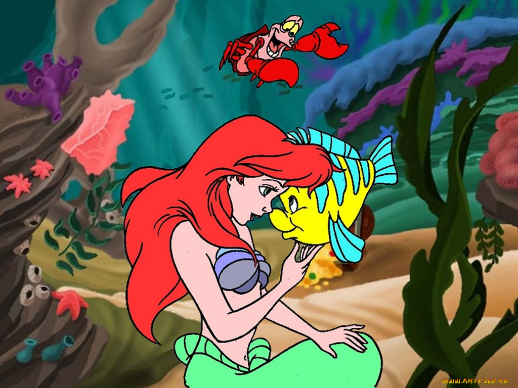 мультфильмы, the, little, mermaid, ii, return, to, sea