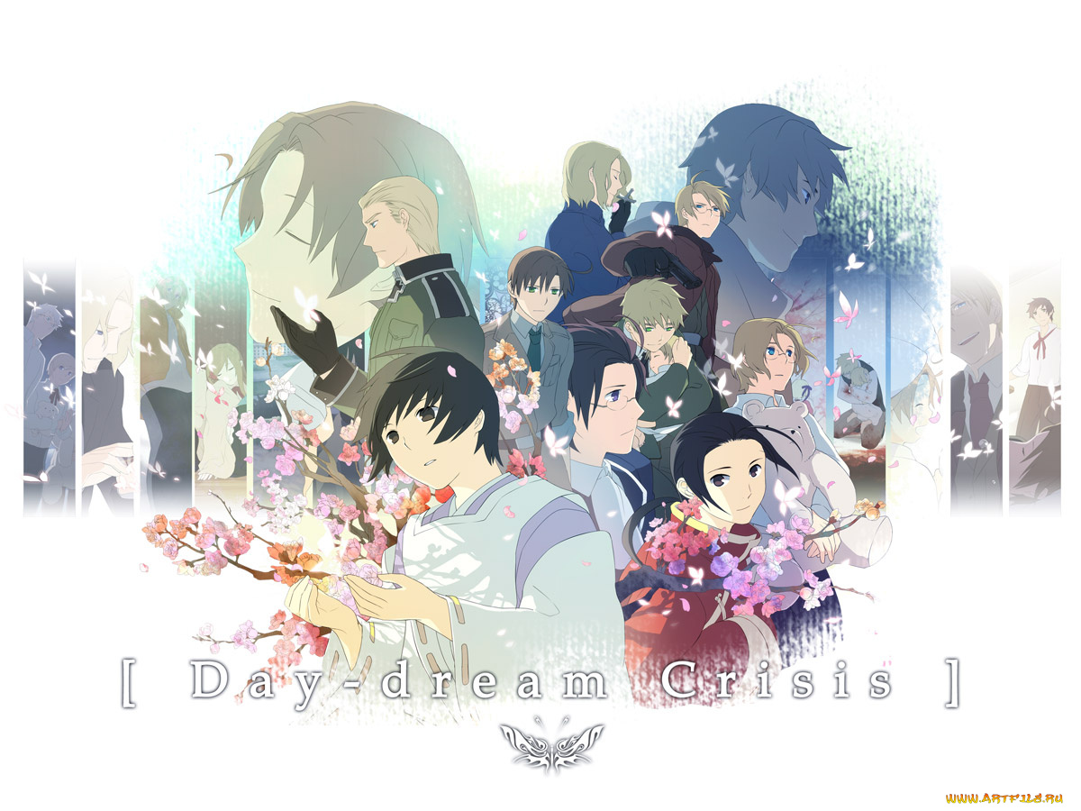 hetalia, axis, powers, аниме