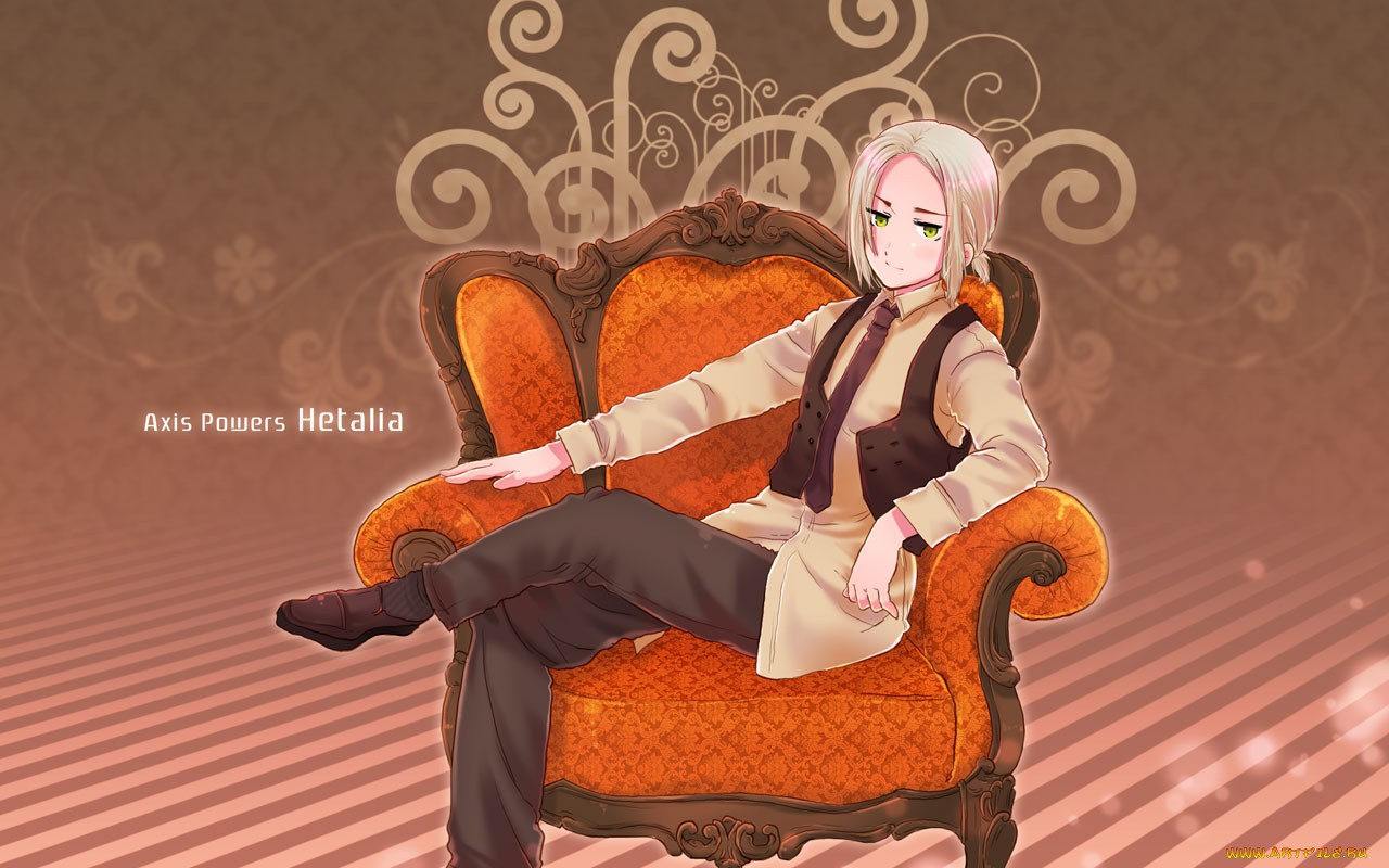 hetalia, axis, powers, аниме