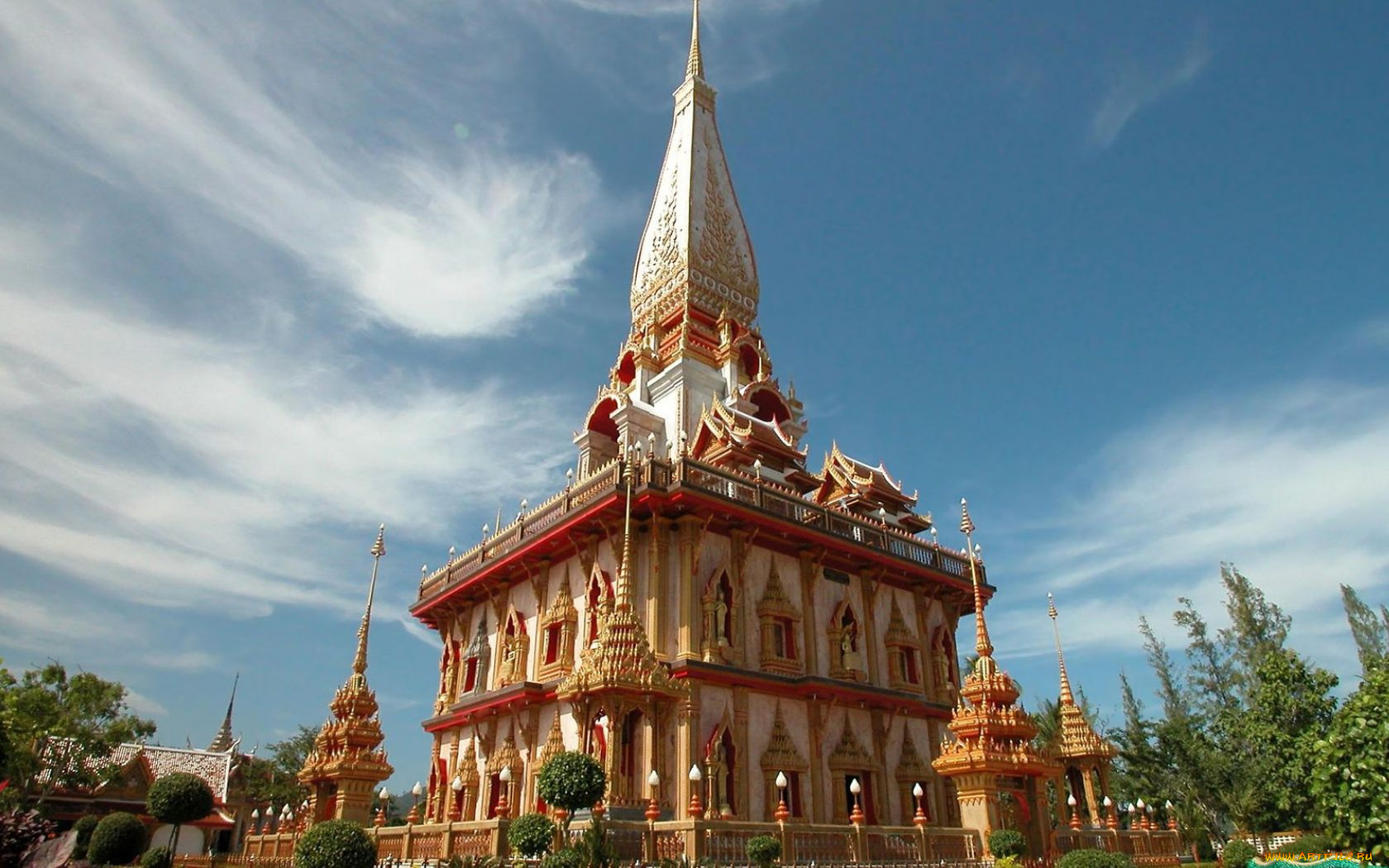 города, буддистские, другие, храмы