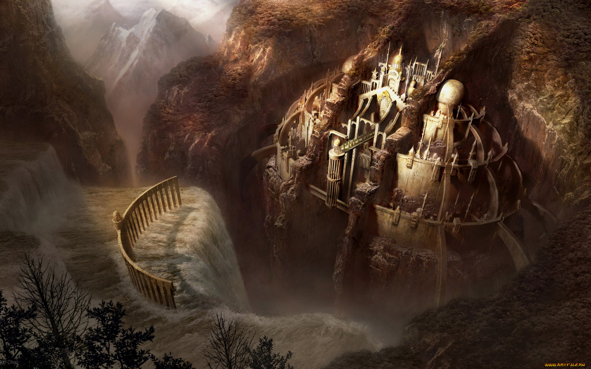 фэнтези, замки