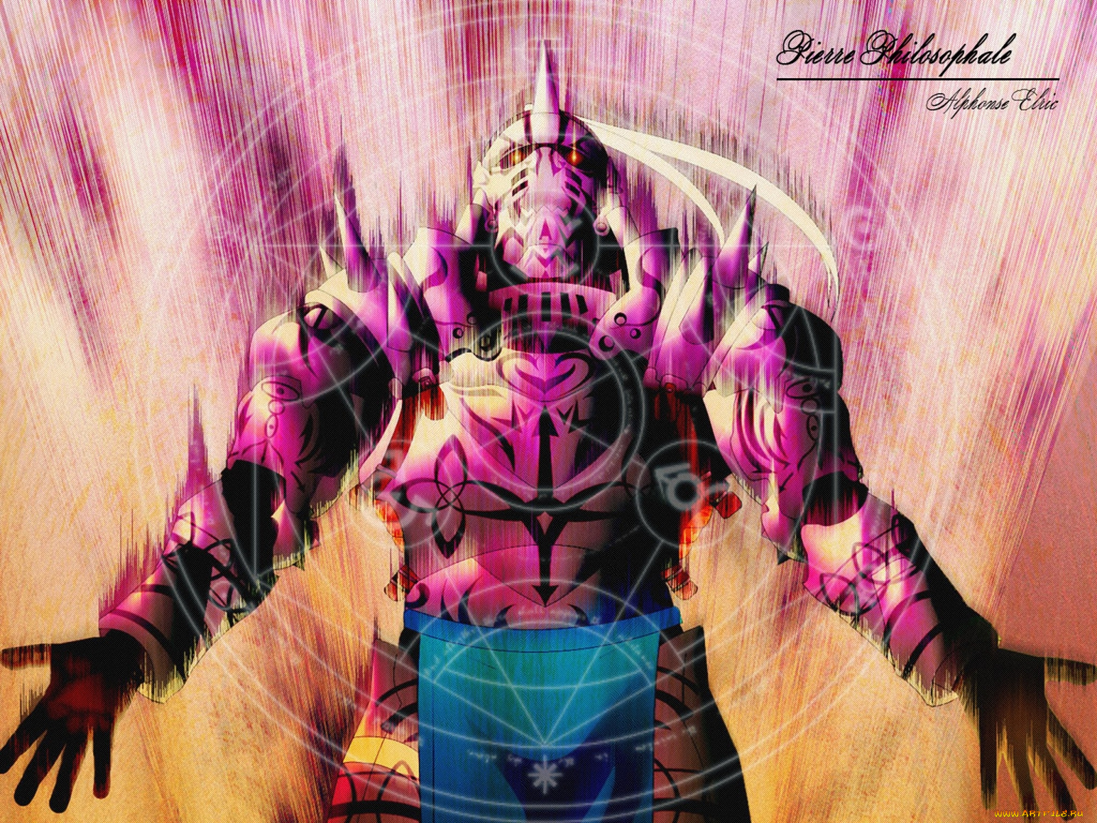 аниме, fullmetal, alchemist