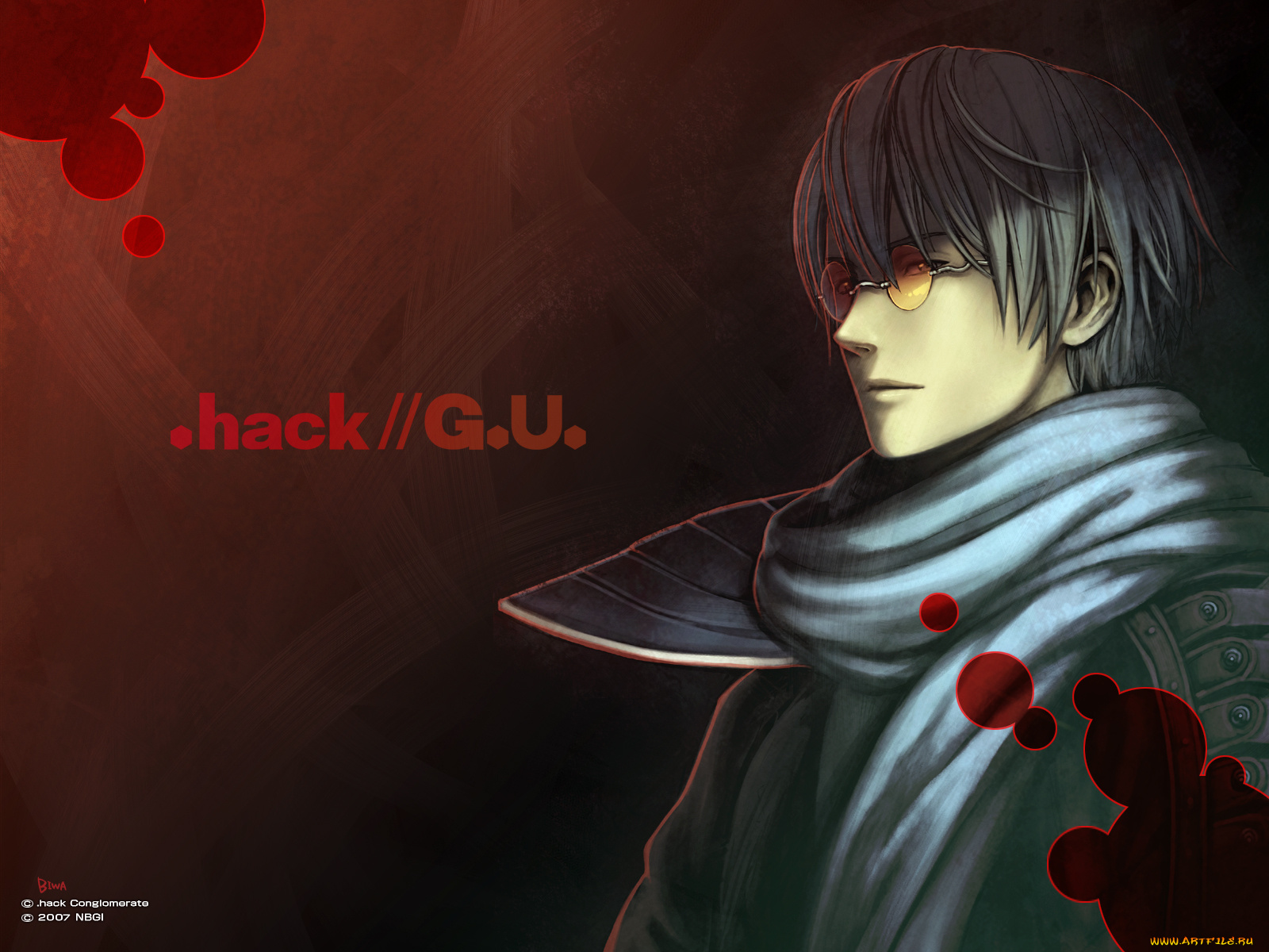 аниме, hack, sign