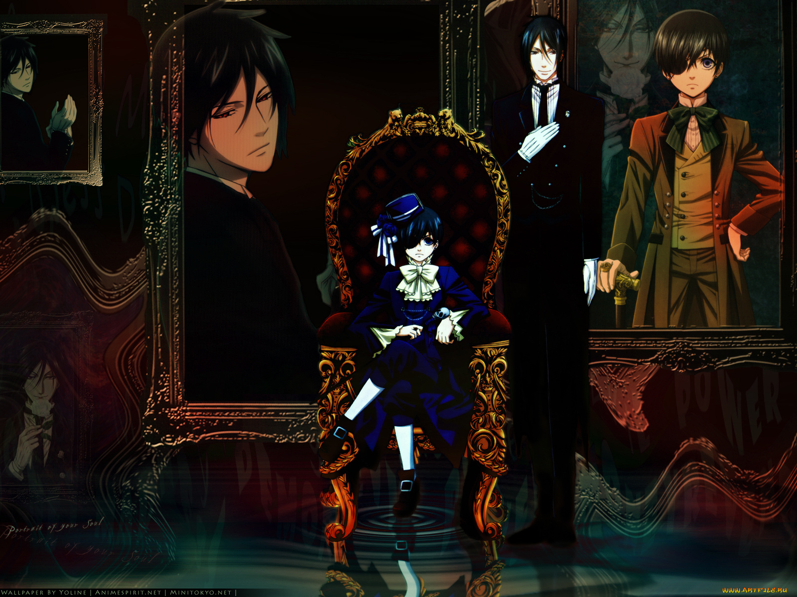 аниме, kuroshitsuji