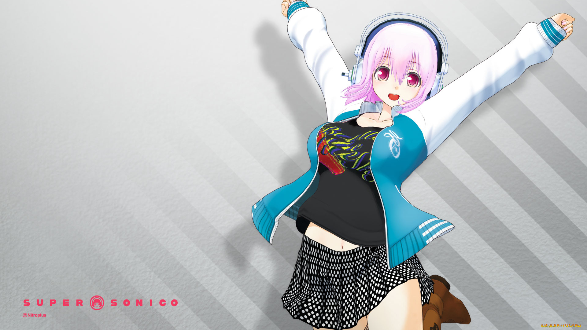 sonicomi, visual, novel, аниме, super, sonico