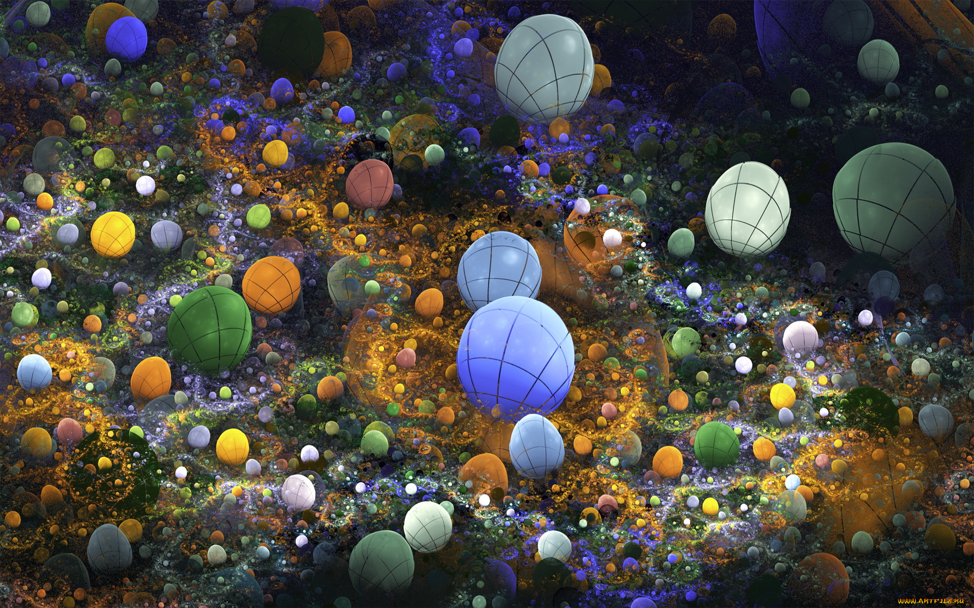 3д, графика, abstract, абстракции