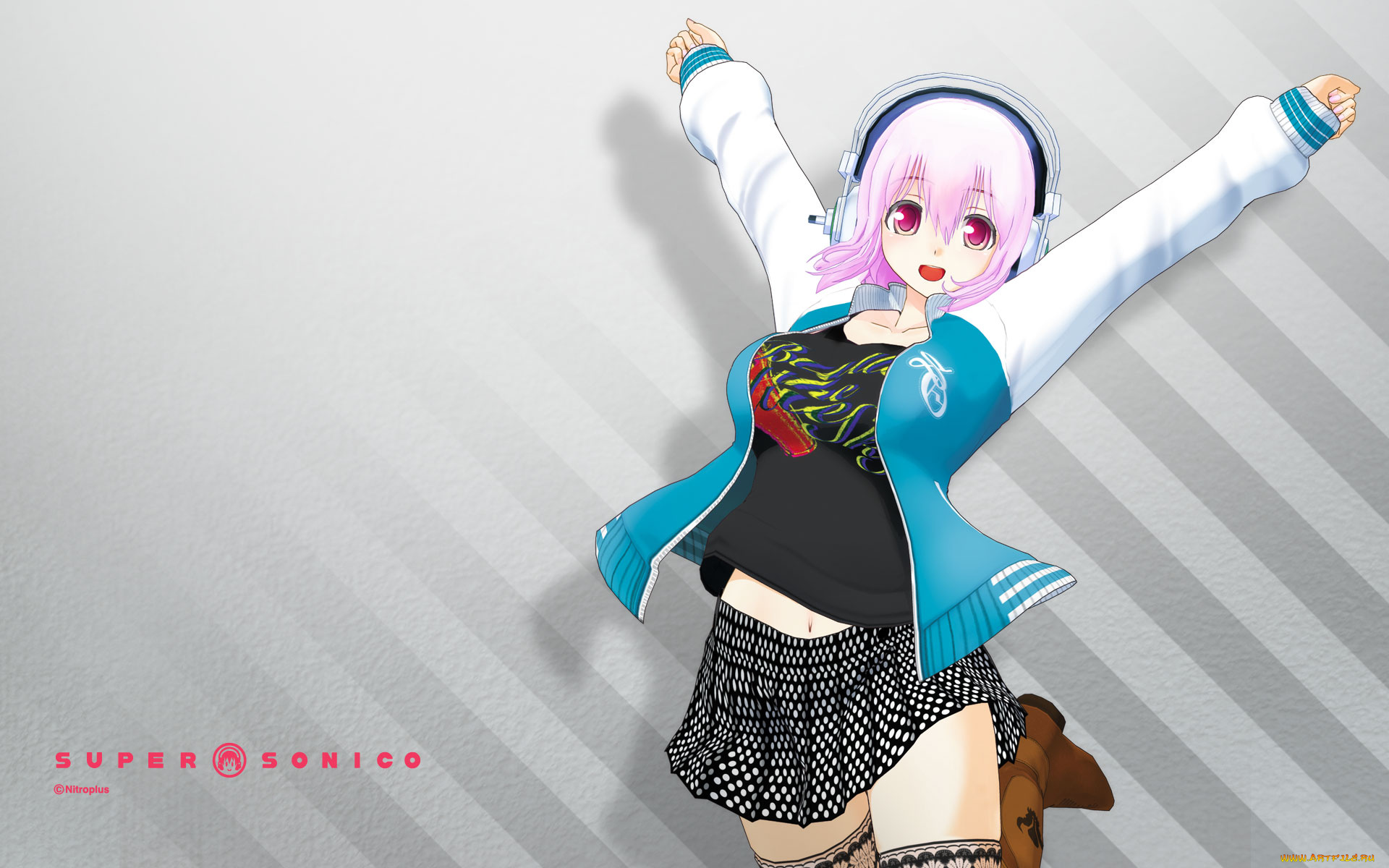 sonicomi, visual, novel, аниме, super, sonico