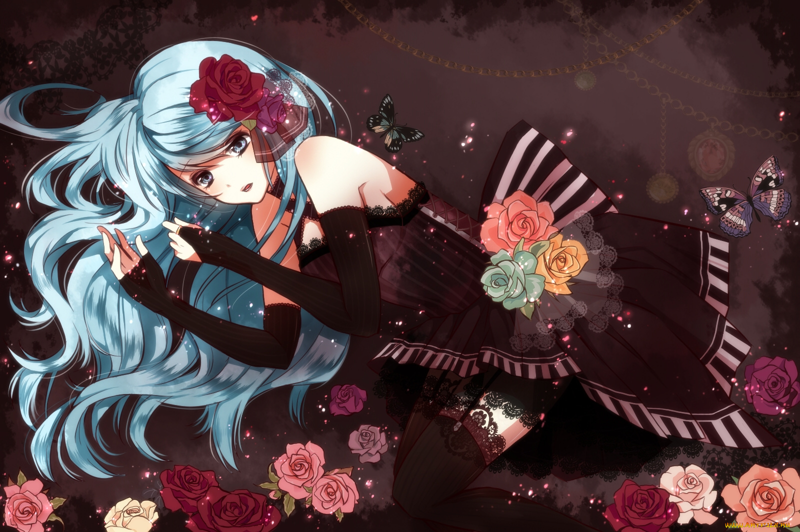 vocaloid, аниме, hatsune, miku