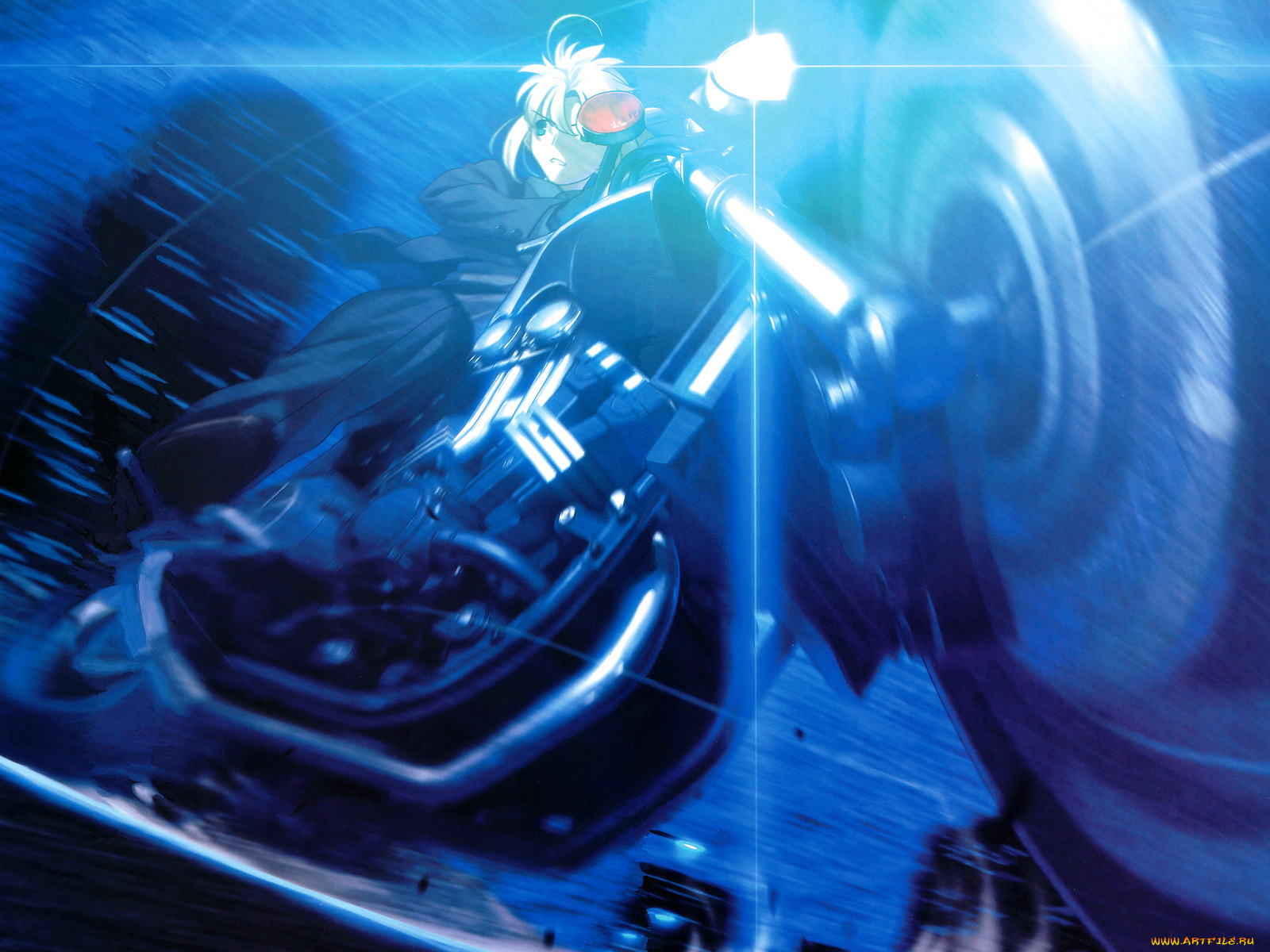 аниме, fate, zero, saber, fatezero