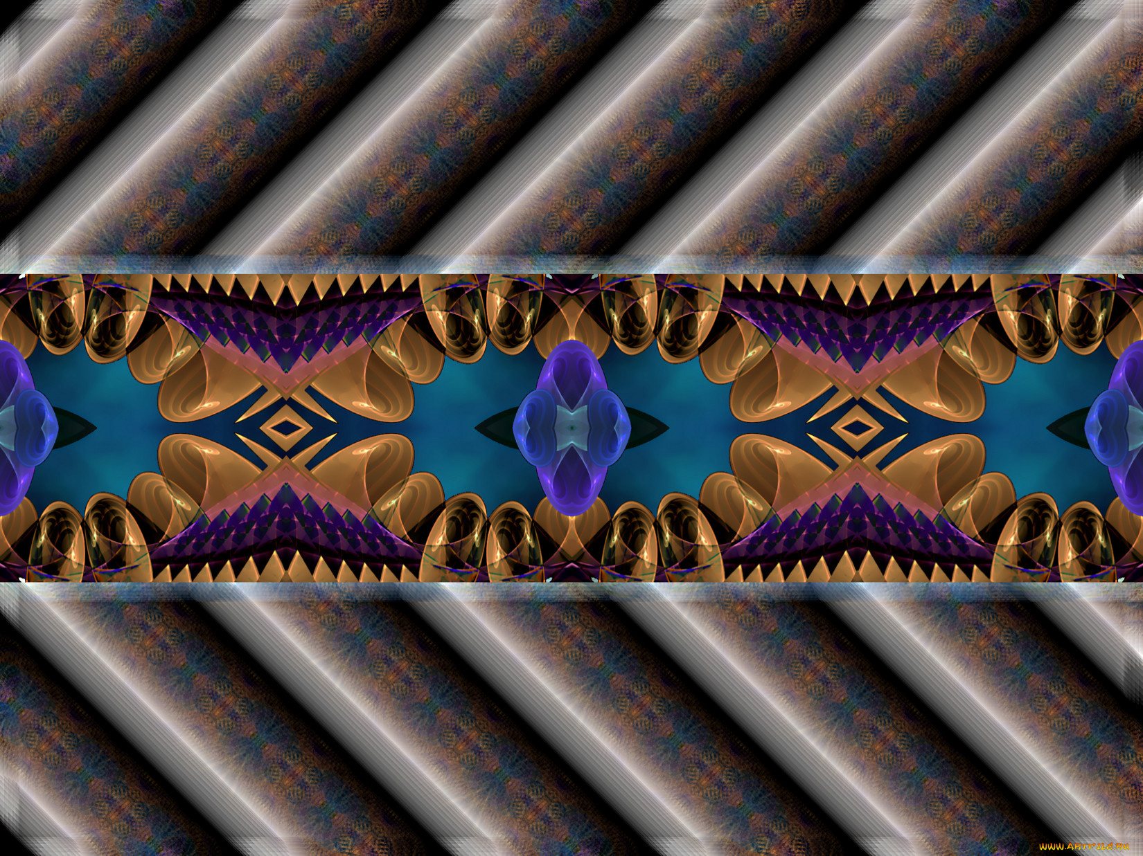 3д, графика, fractal, фракталы, узор, фон