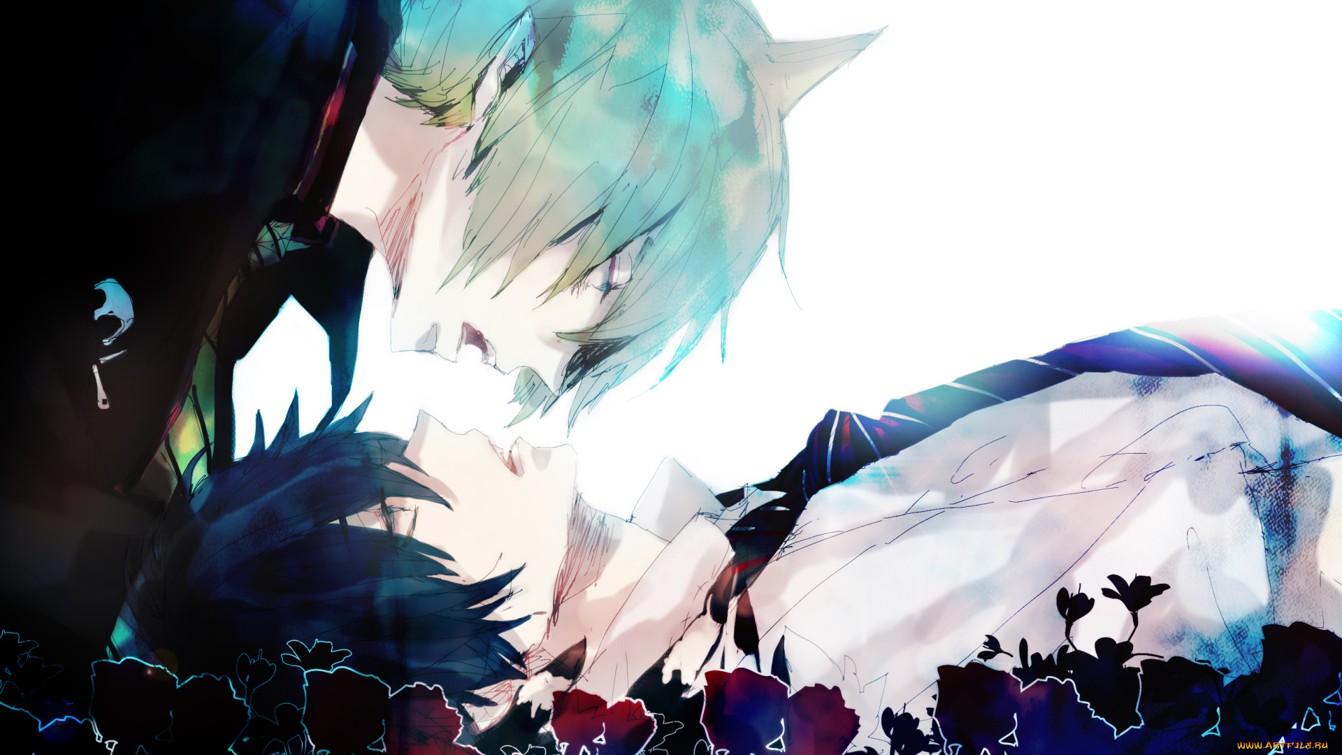 аниме, ao, no, exorcist, amaimon, rin