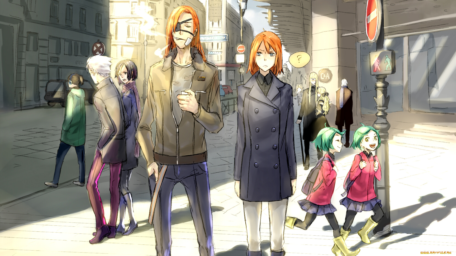 аниме, dogs, bullets, carnage, badou, haine, luki, naoto, nill