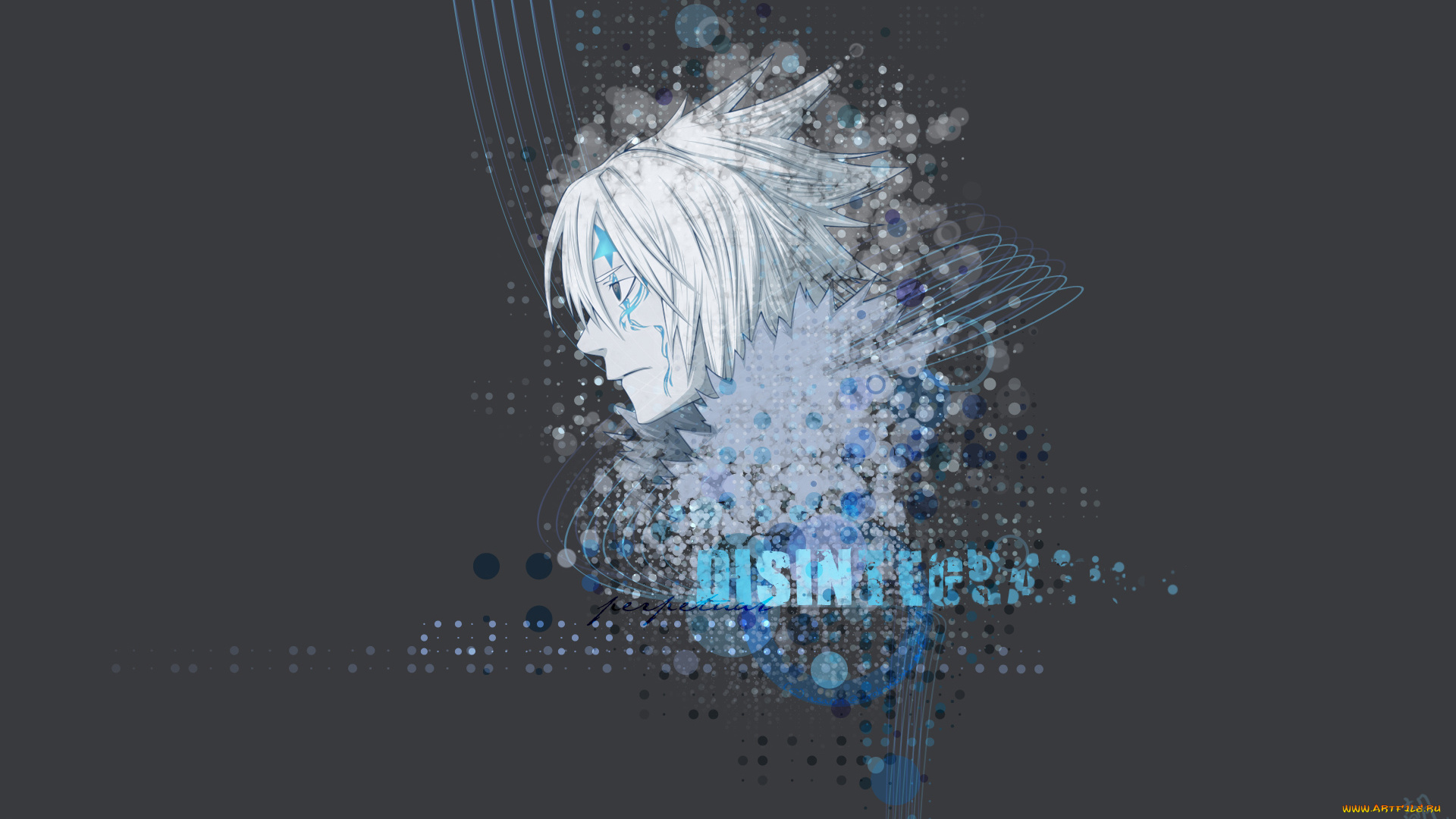 аниме, gray, man, allen, walker