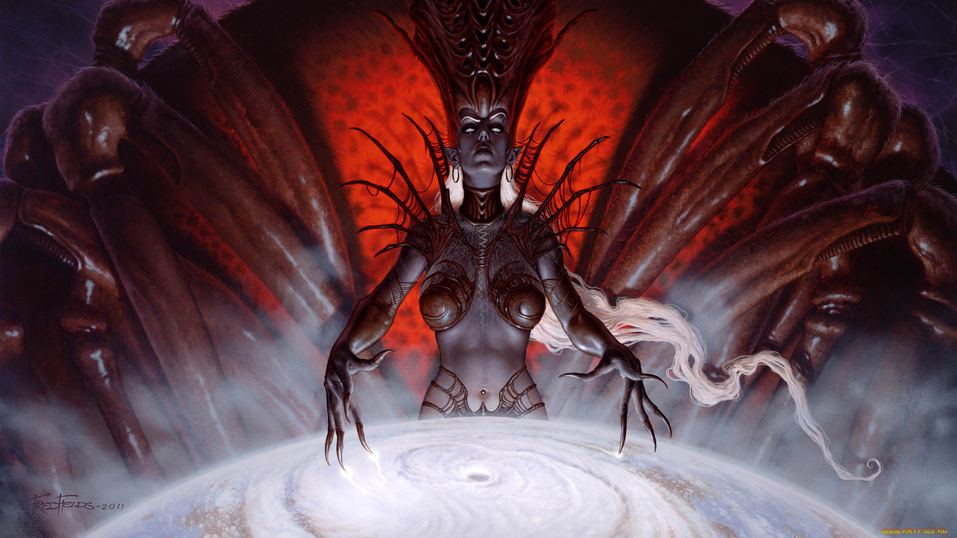 dungeons, and, dragons, online, menace, of, the, underdark, видео, игры, магия, паук, демоница