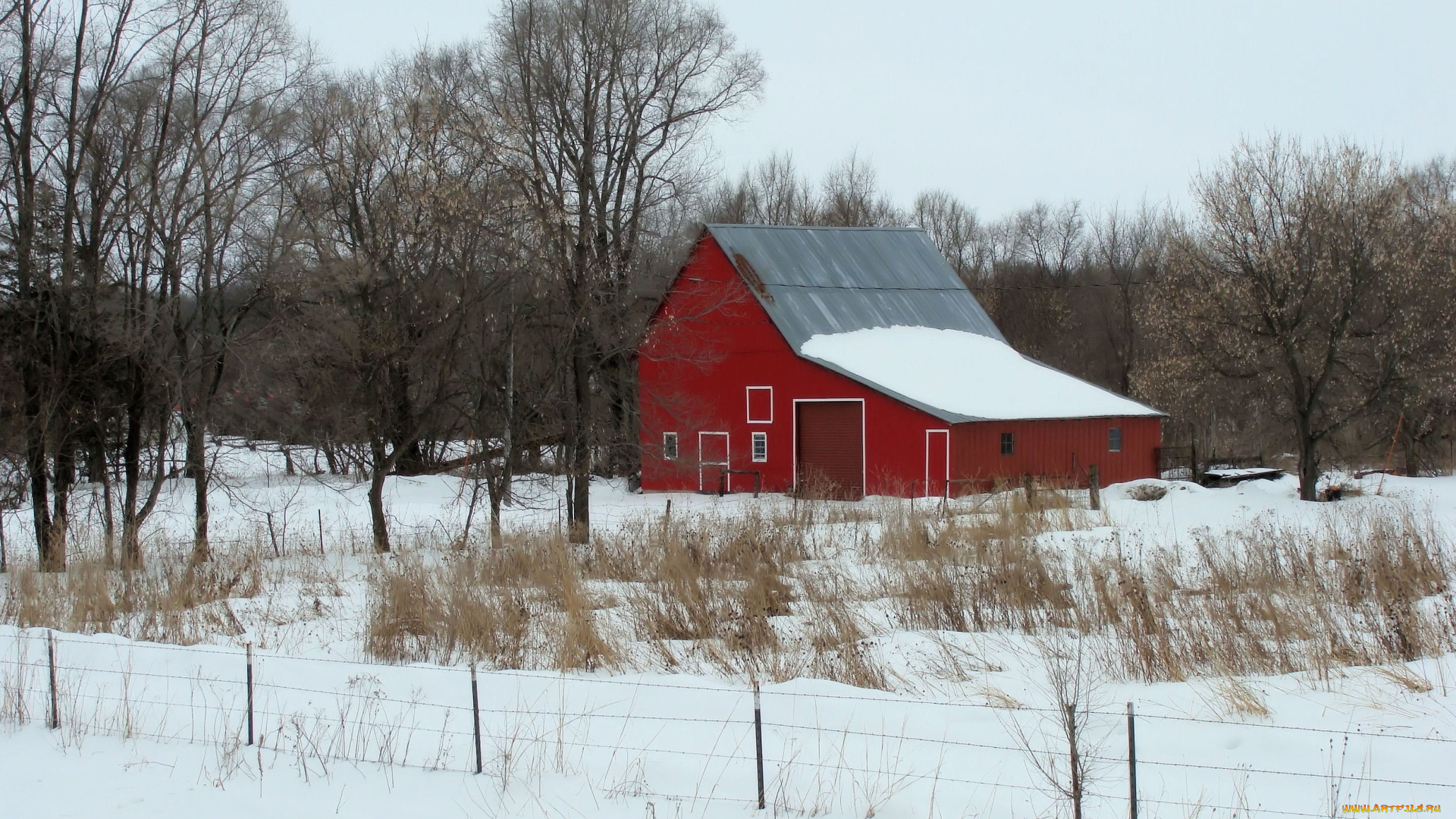 разное, сооружения, постройки, снег, дом