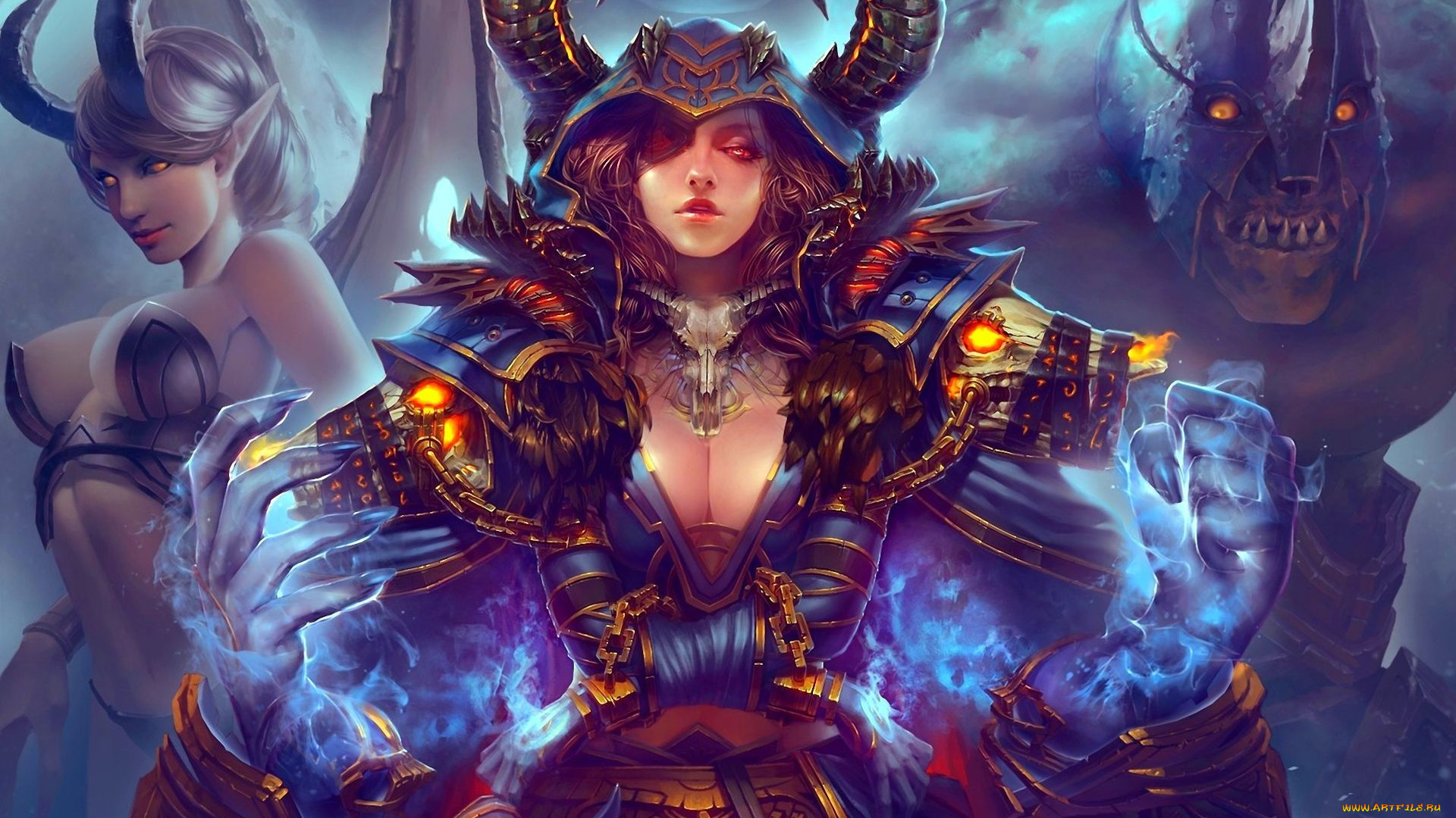 видео, игры, world, of, warcraft, существа