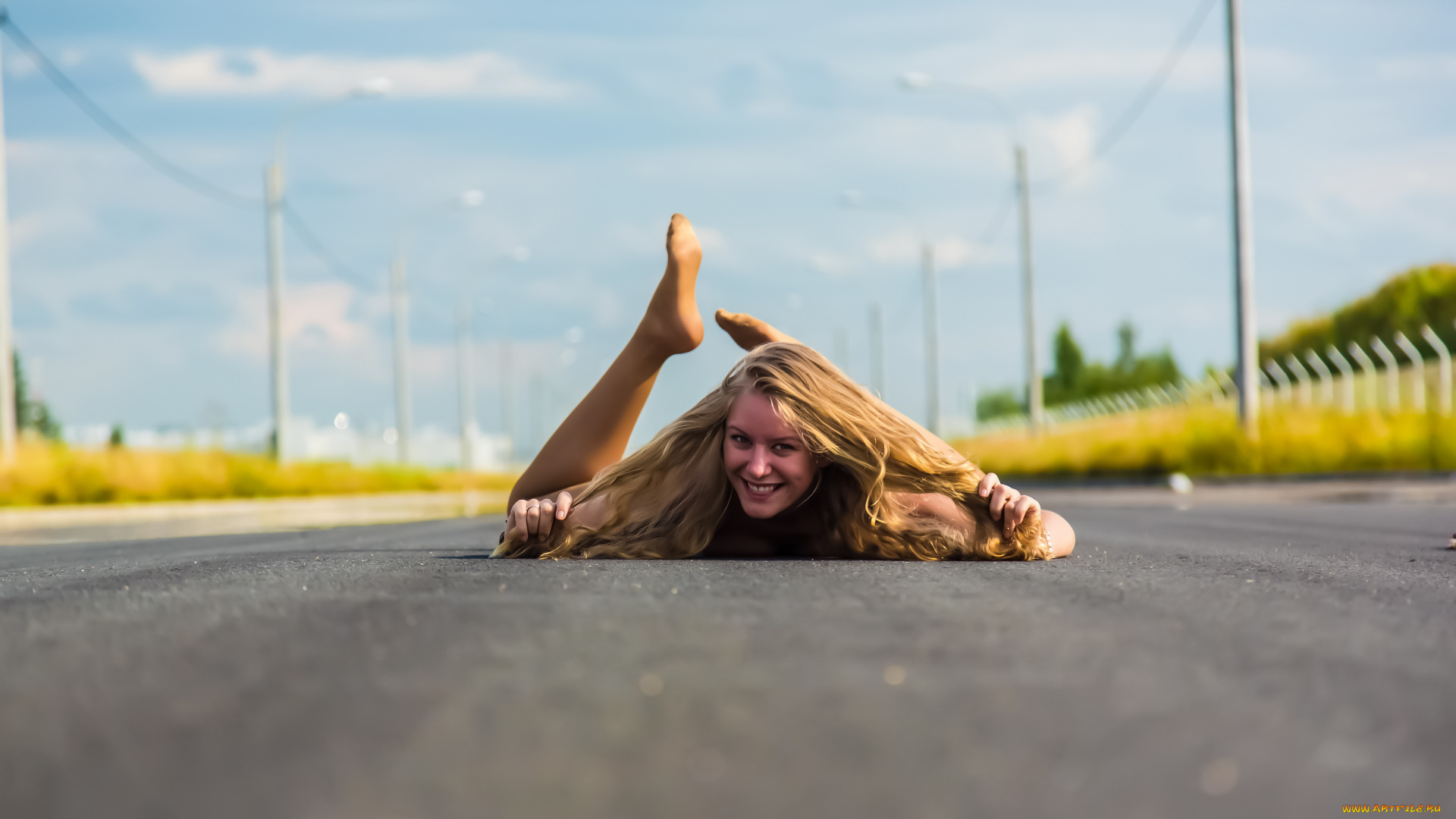 -Unsort, Блондинки, ella, девушки, unsort, блондинки, дорога