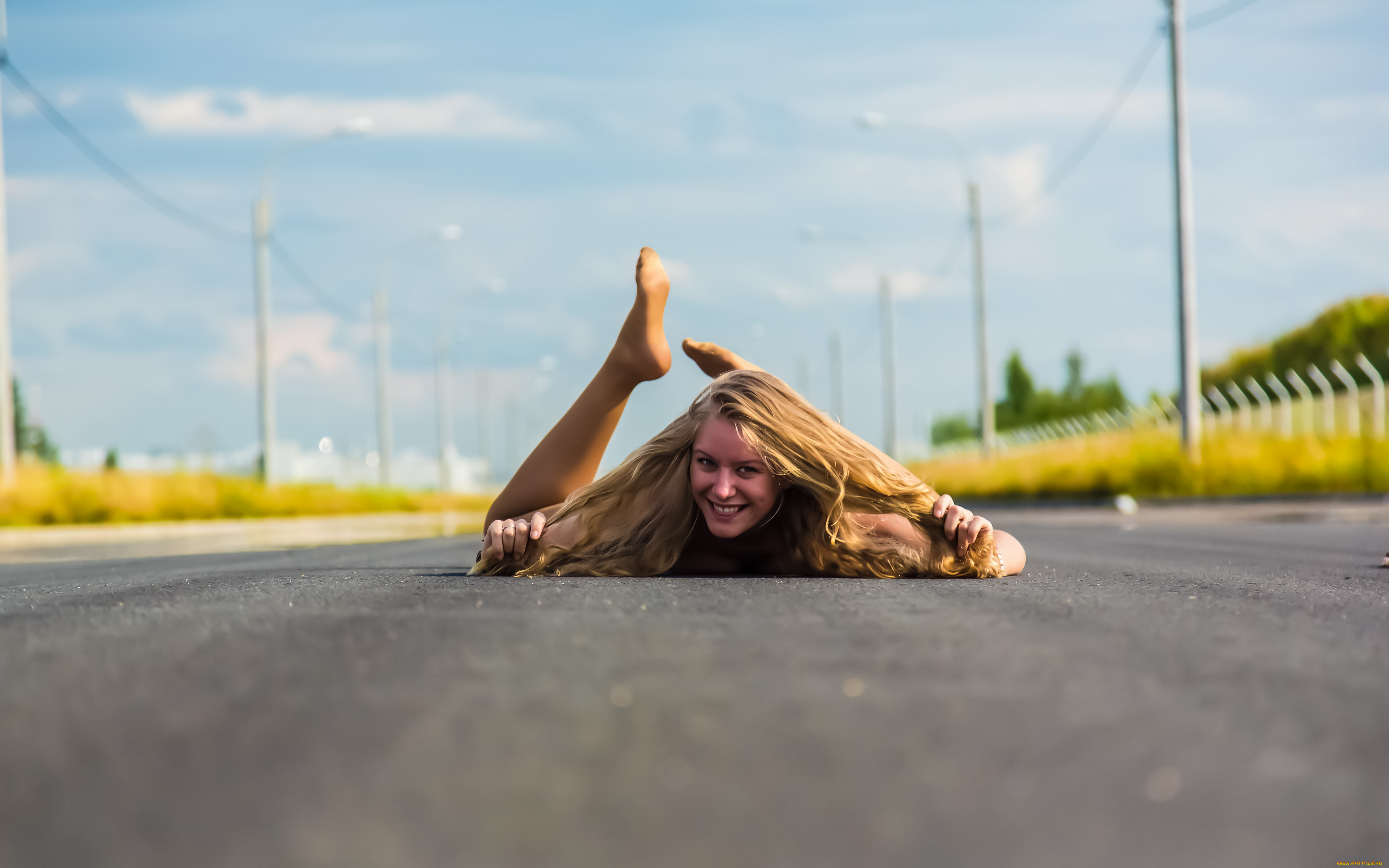 -Unsort, Блондинки, ella, девушки, unsort, блондинки, дорога