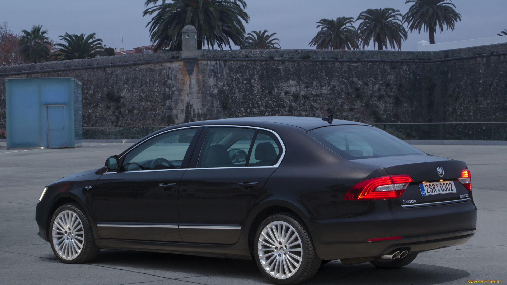 автомобили, skoda, superb, laurin, klement, 2013, темный