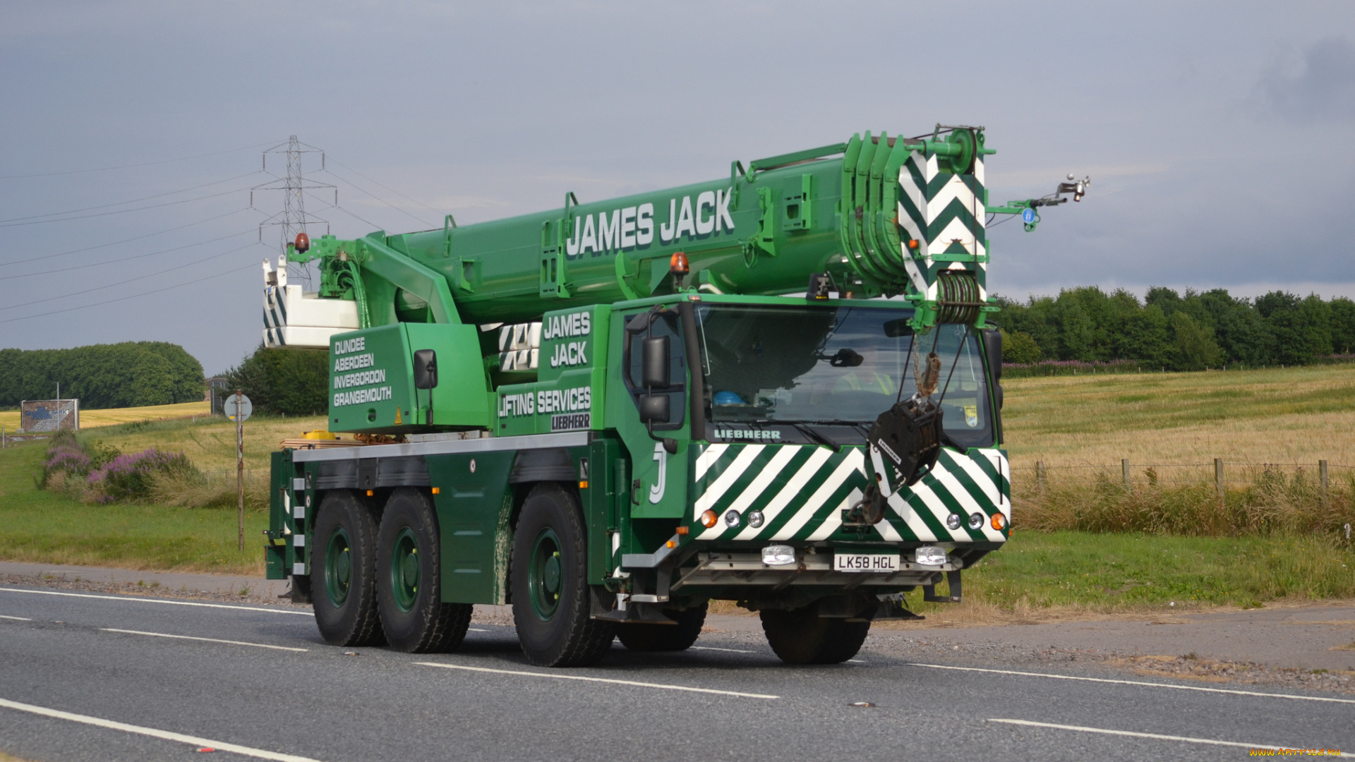 james, jack, liebherr, техника, краны, самоходный, кран, автошасси