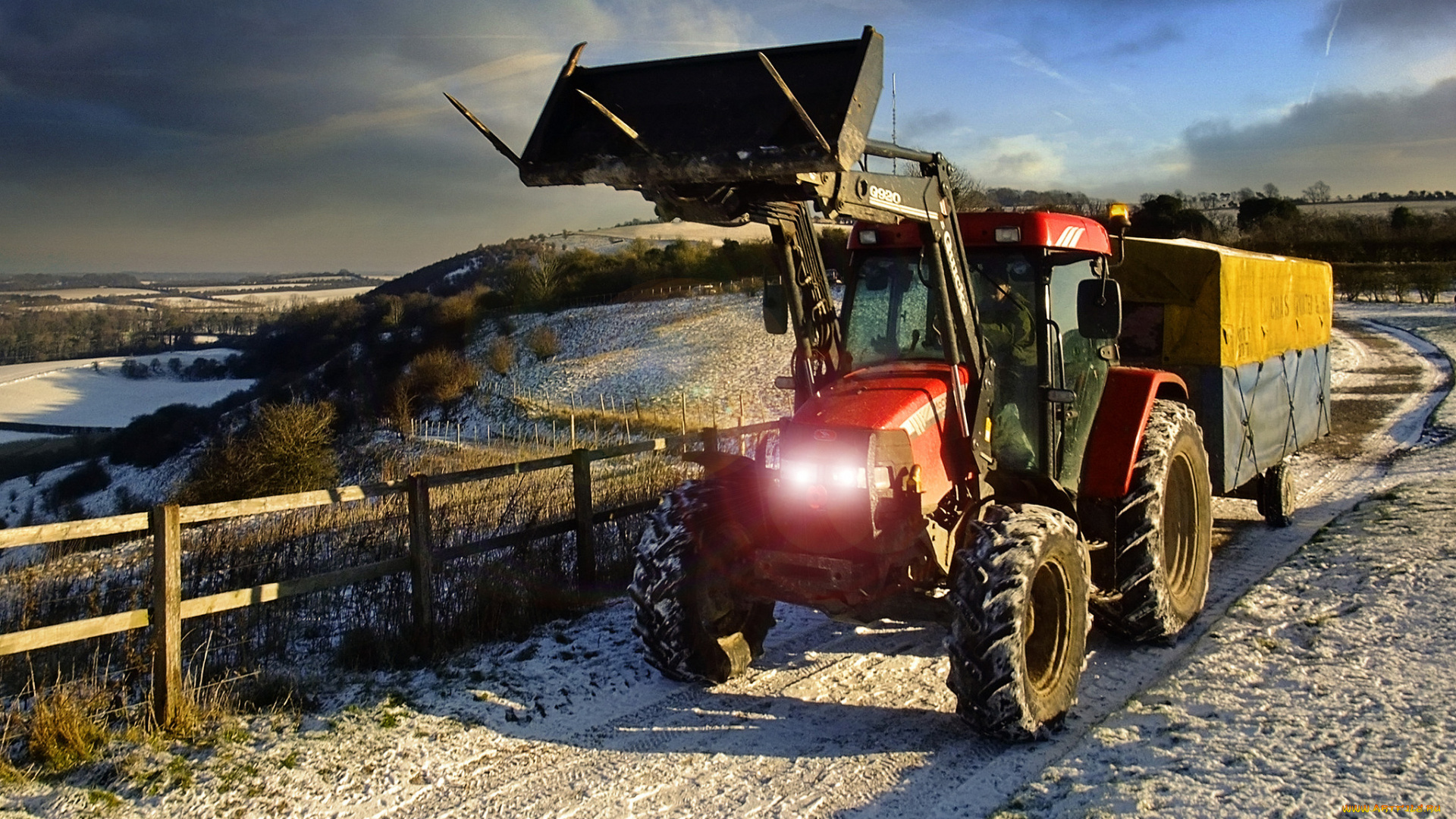 техника, тракторы, универсальный, колесный, трактор