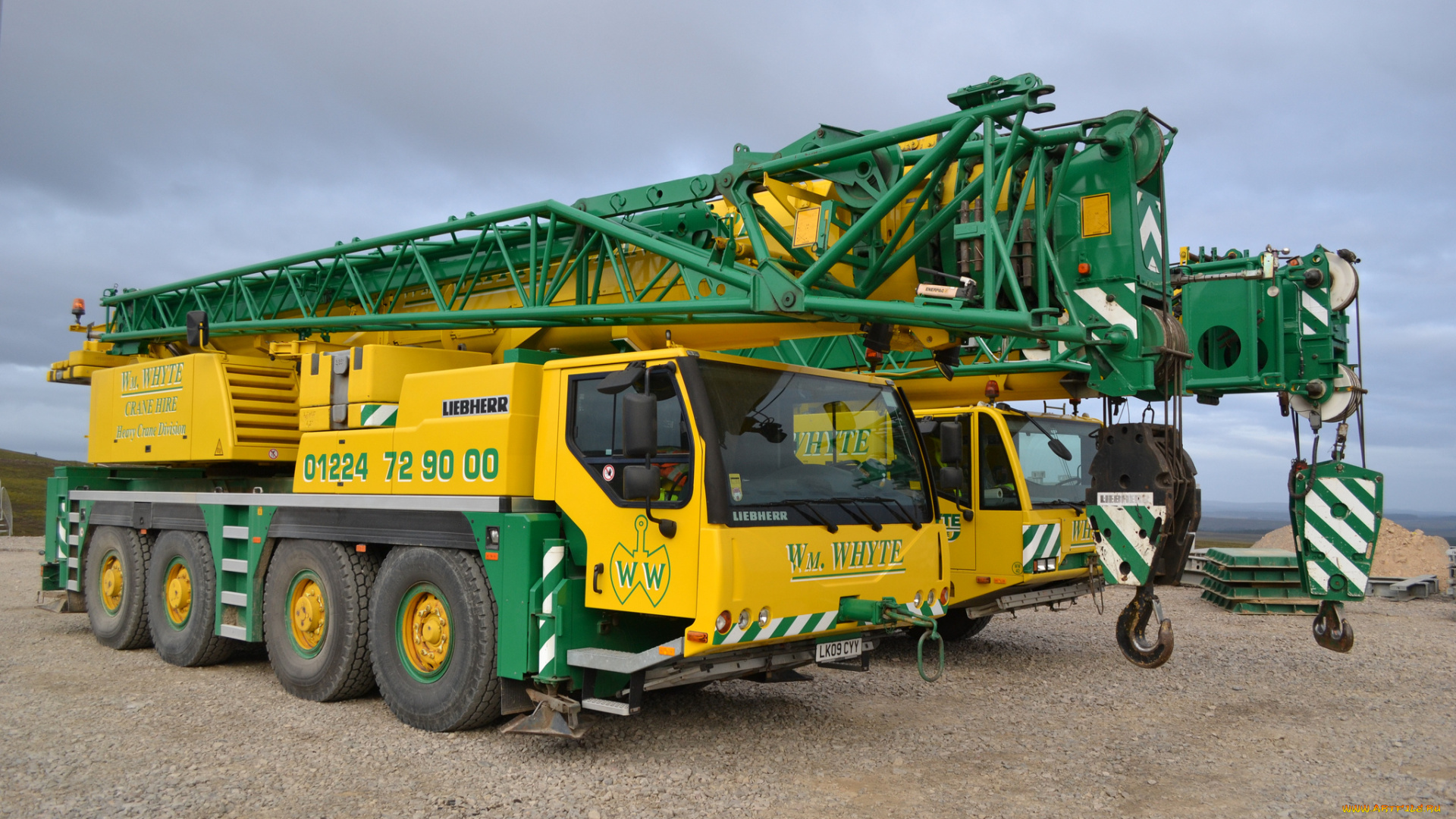 wm, whyte, liebherr, техника, краны, самоходный, кран, автошасси