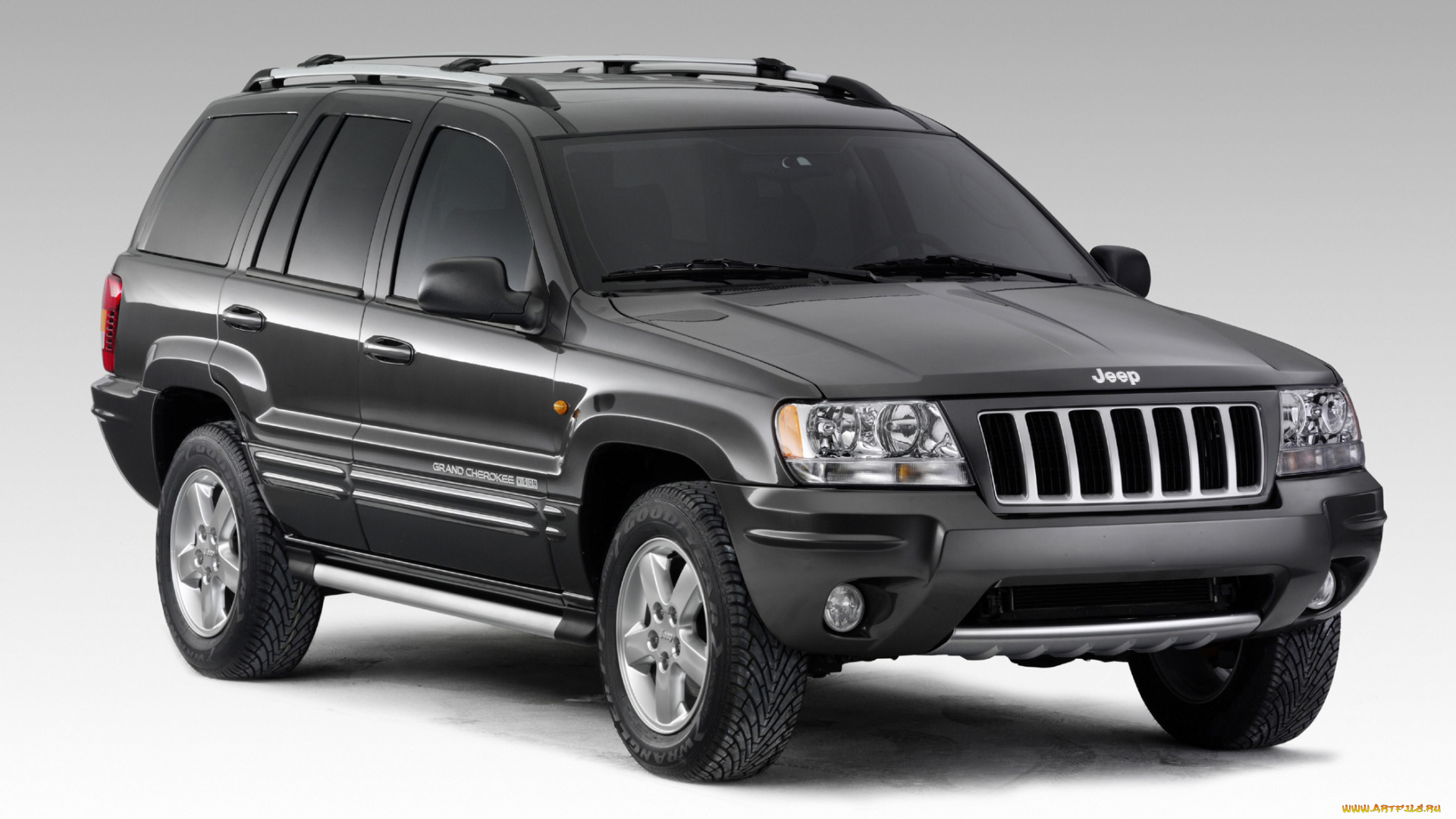 автомобили, jeep, grand, wj, vision, cherokee, темный, 2004г