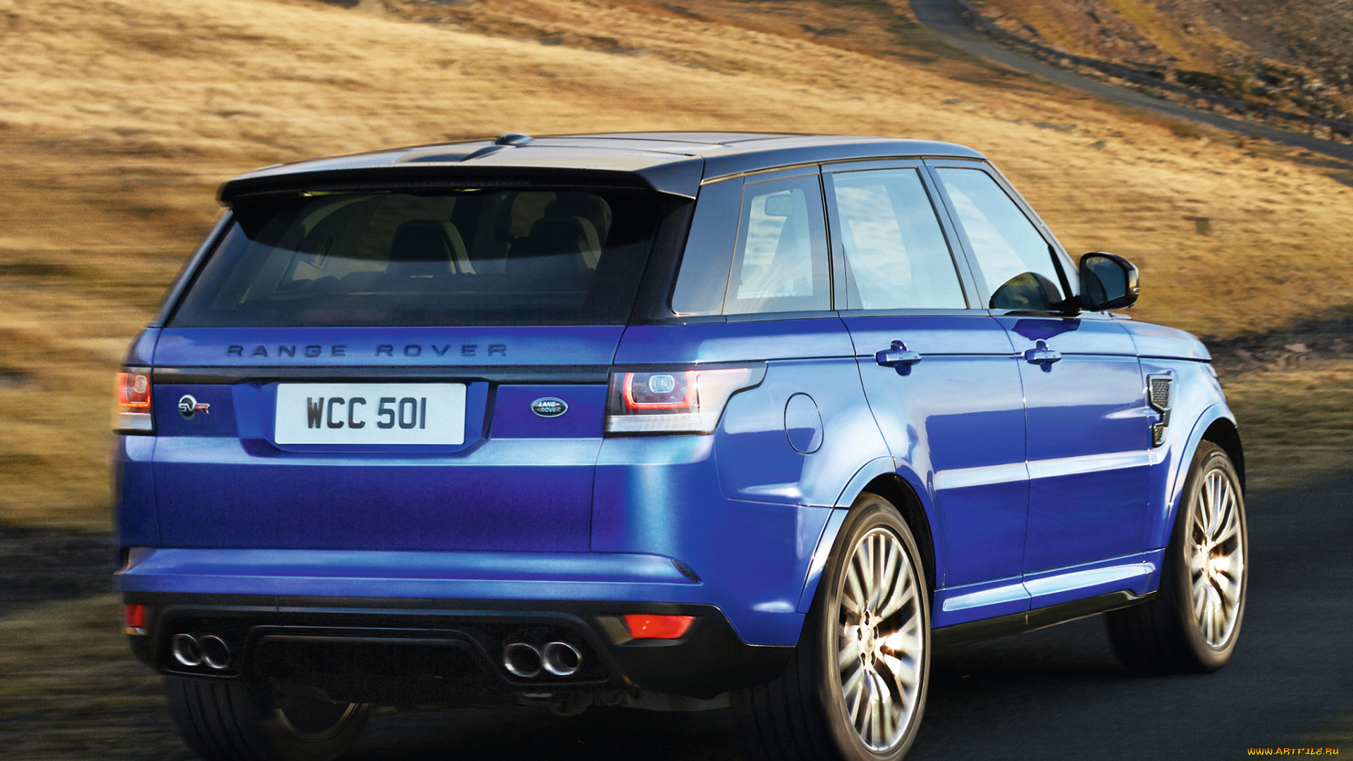 автомобили, range, rover, range, rover, 2014г, синий, svr, sport
