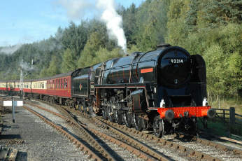 обоя техника, паровозы, паровоз, дорога, железная