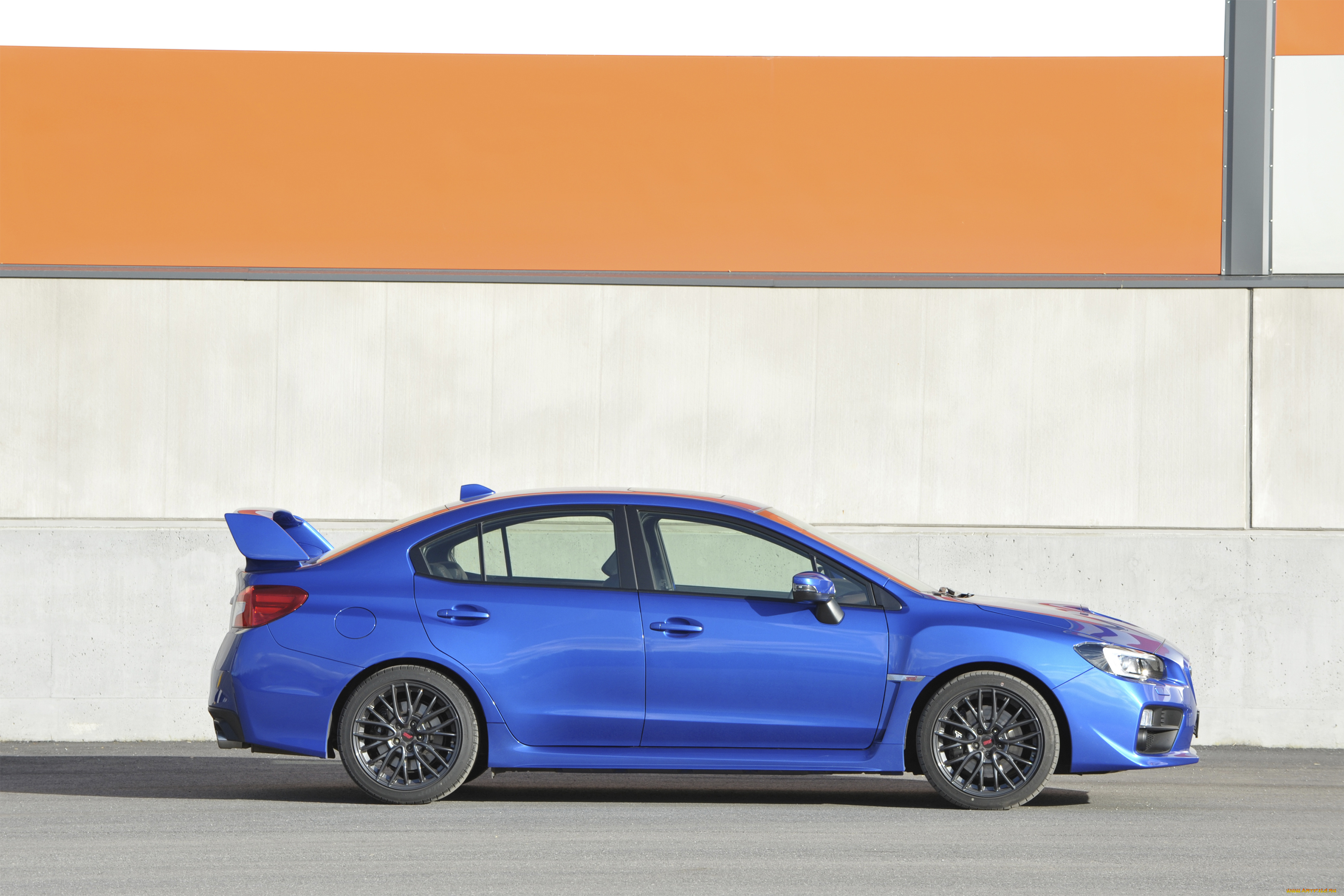 автомобили, subaru, синий, 2014г, sti, wrx