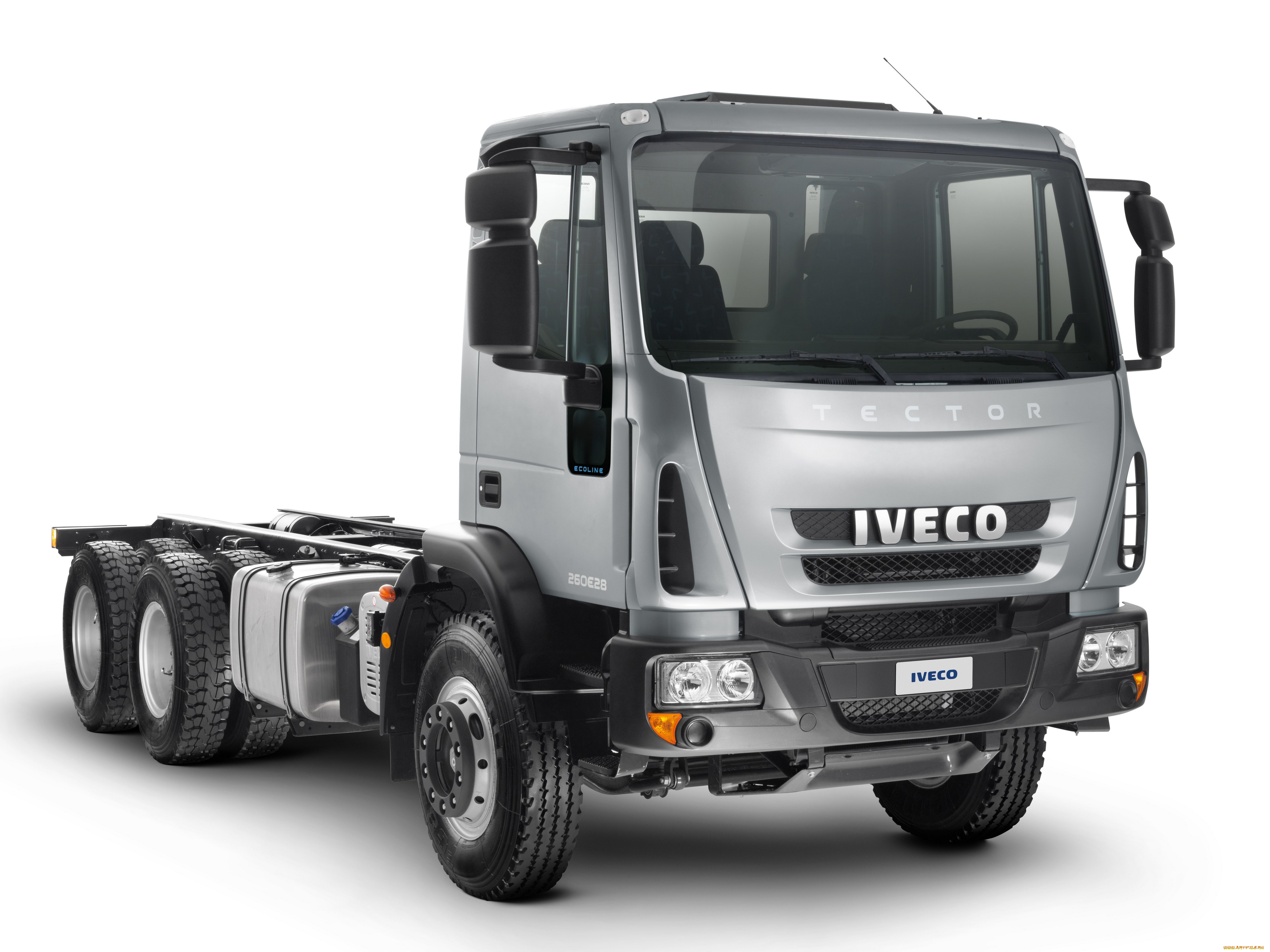 автомобили, iveco, chassis, 6x4, 260e28, tector
