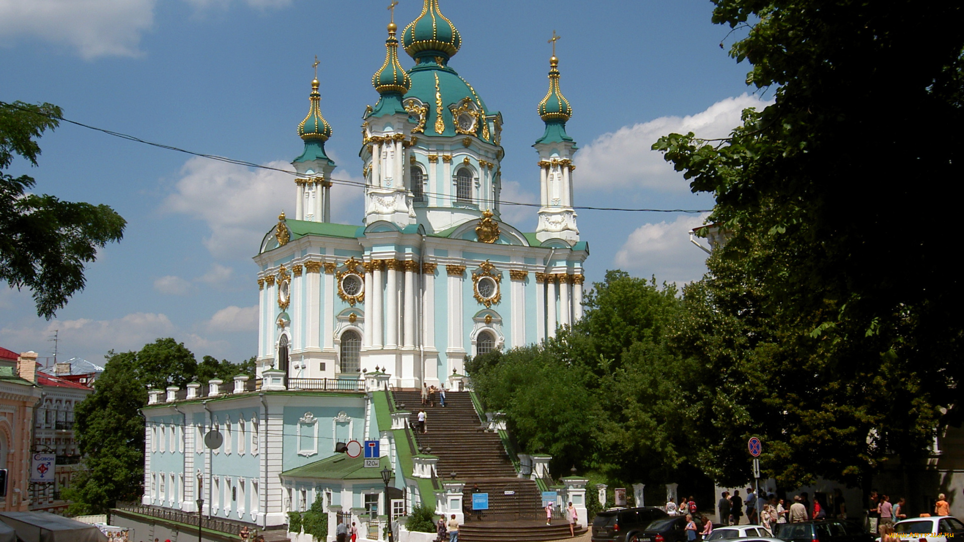 города, -, православные, церкви, , монастыри, андреевская, церковь, киев, андреевский, спуск