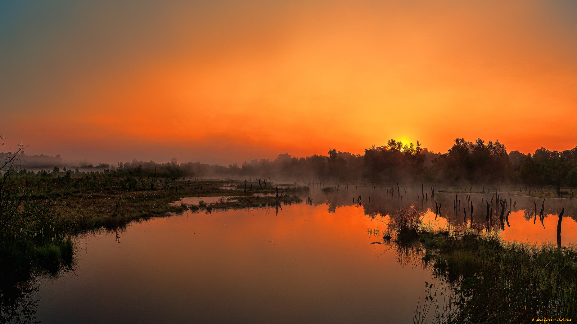 природа, восходы, закаты, рассвет
