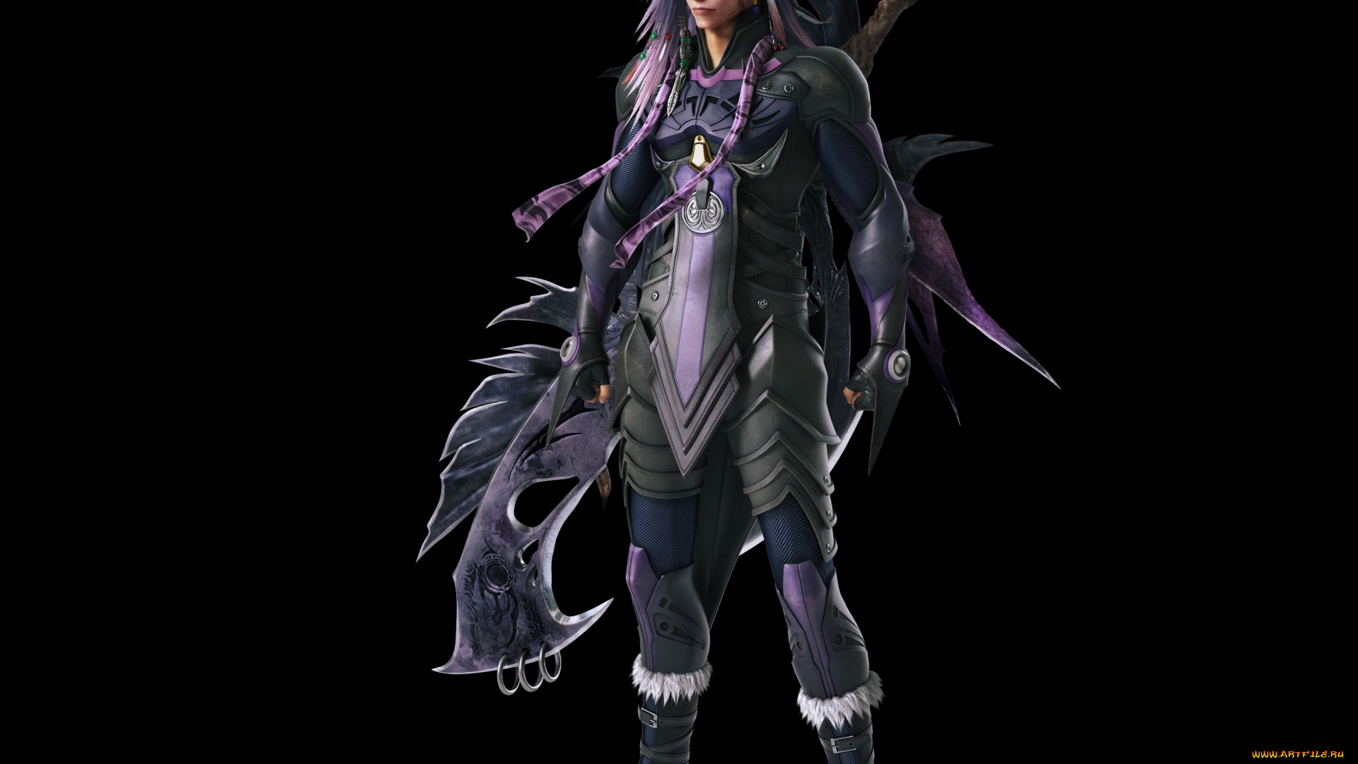 видео, игры, final, fantasy, xiii-2, чёрный, фон, парень