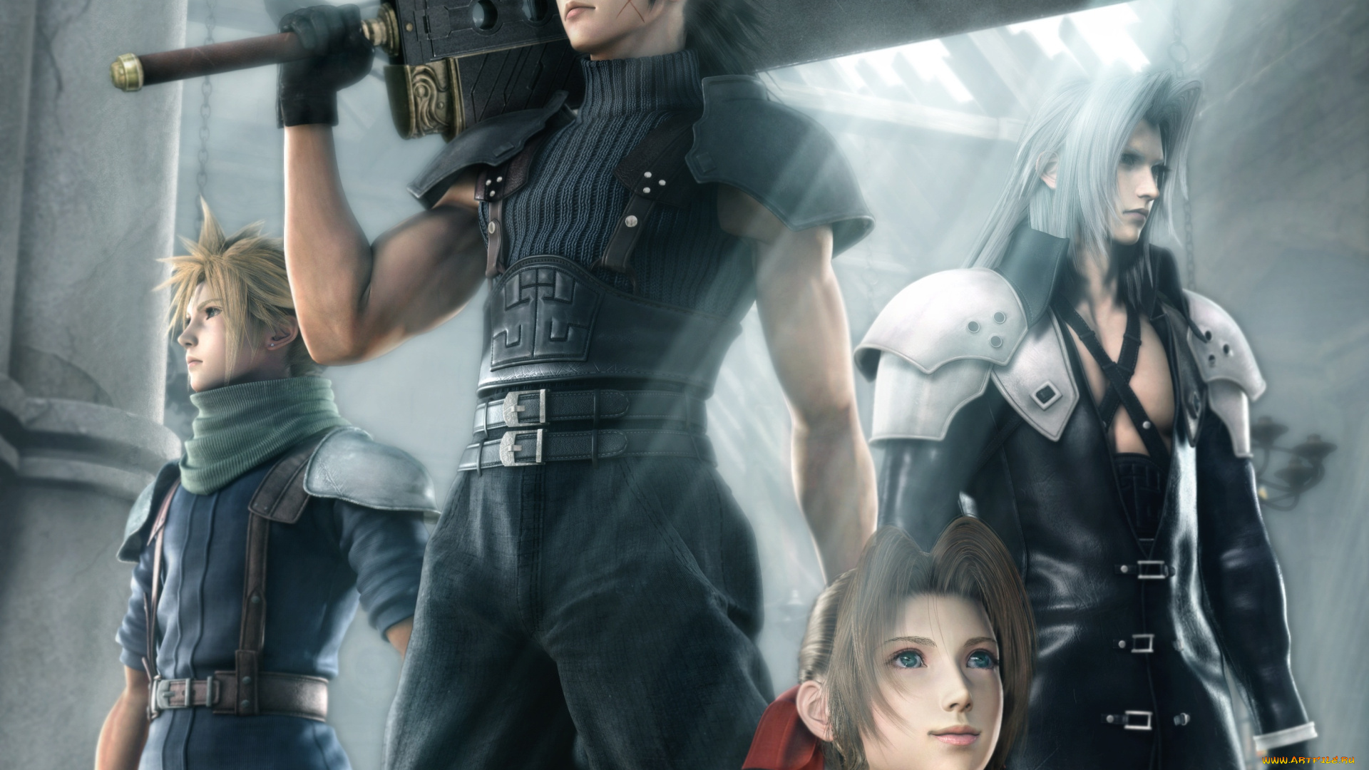 видео, игры, final, fantasy, xiii, меч, парни, персонажи, девушка