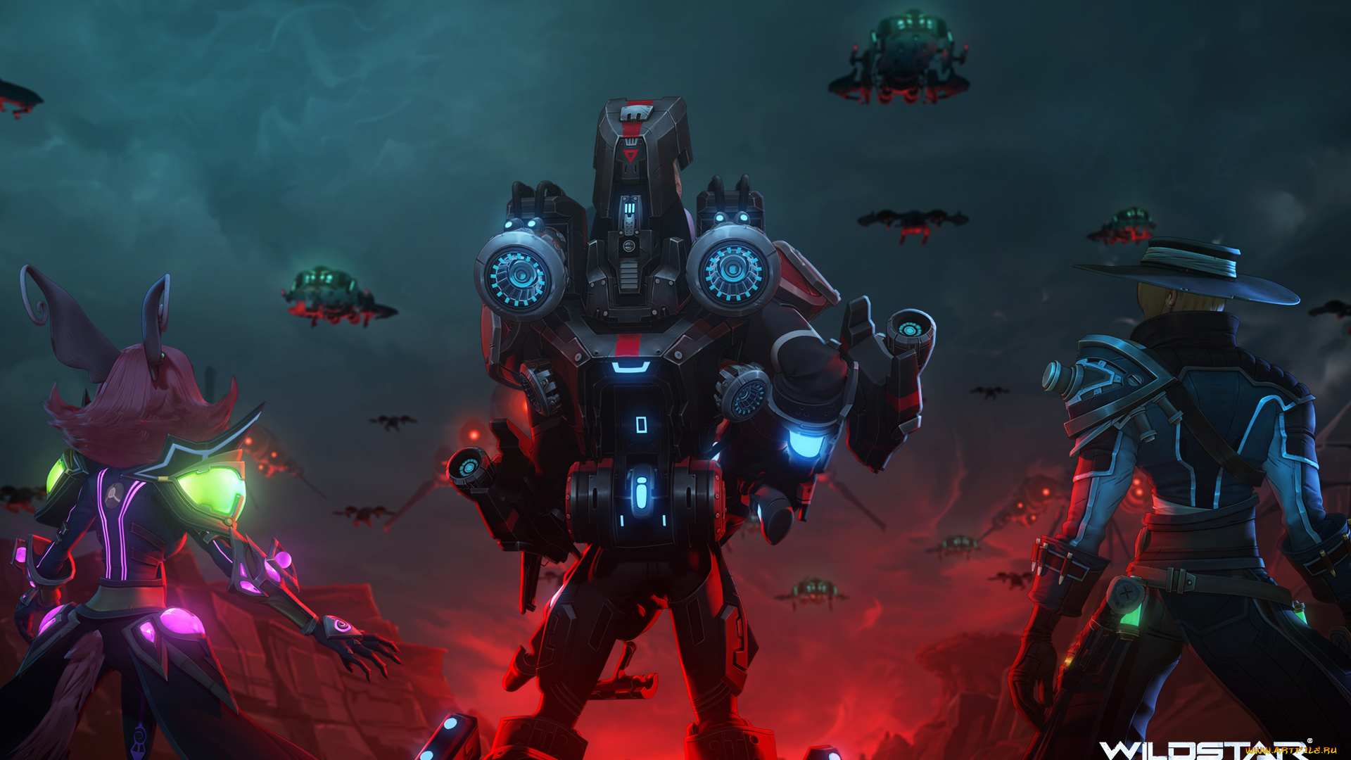 видео, игры, wildstar, онлайн, ролевая