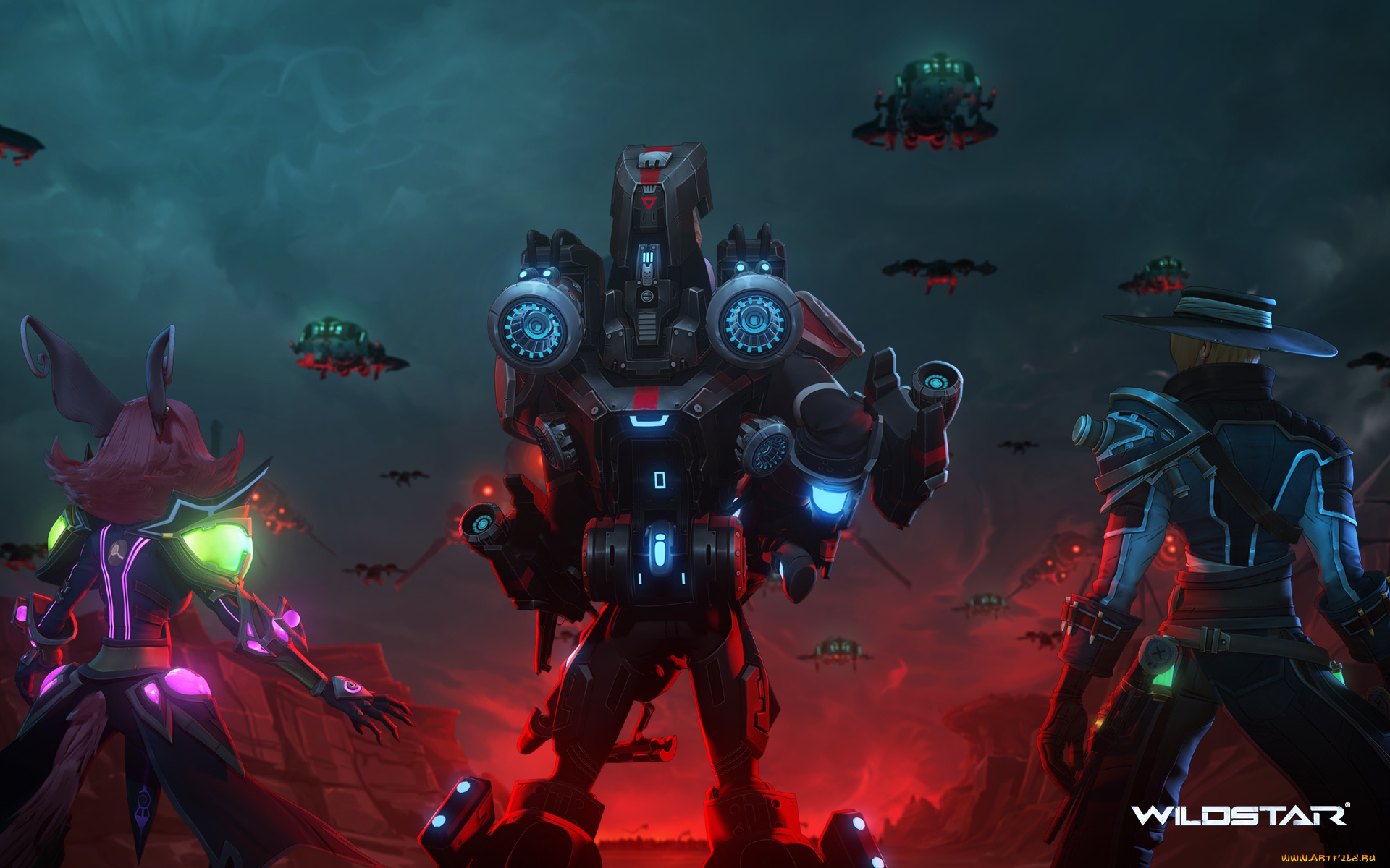 видео, игры, wildstar, онлайн, ролевая