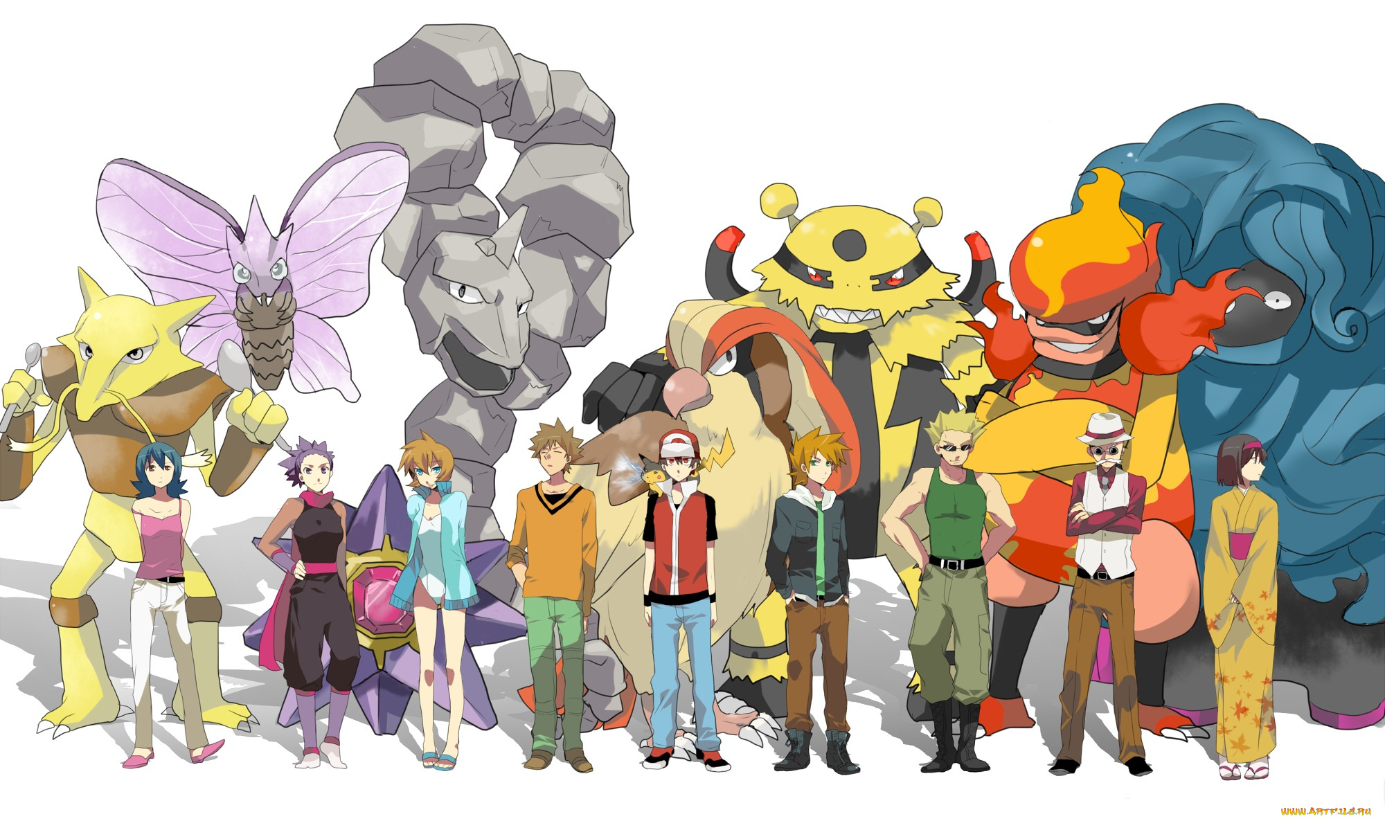 аниме, pokemon, покемон