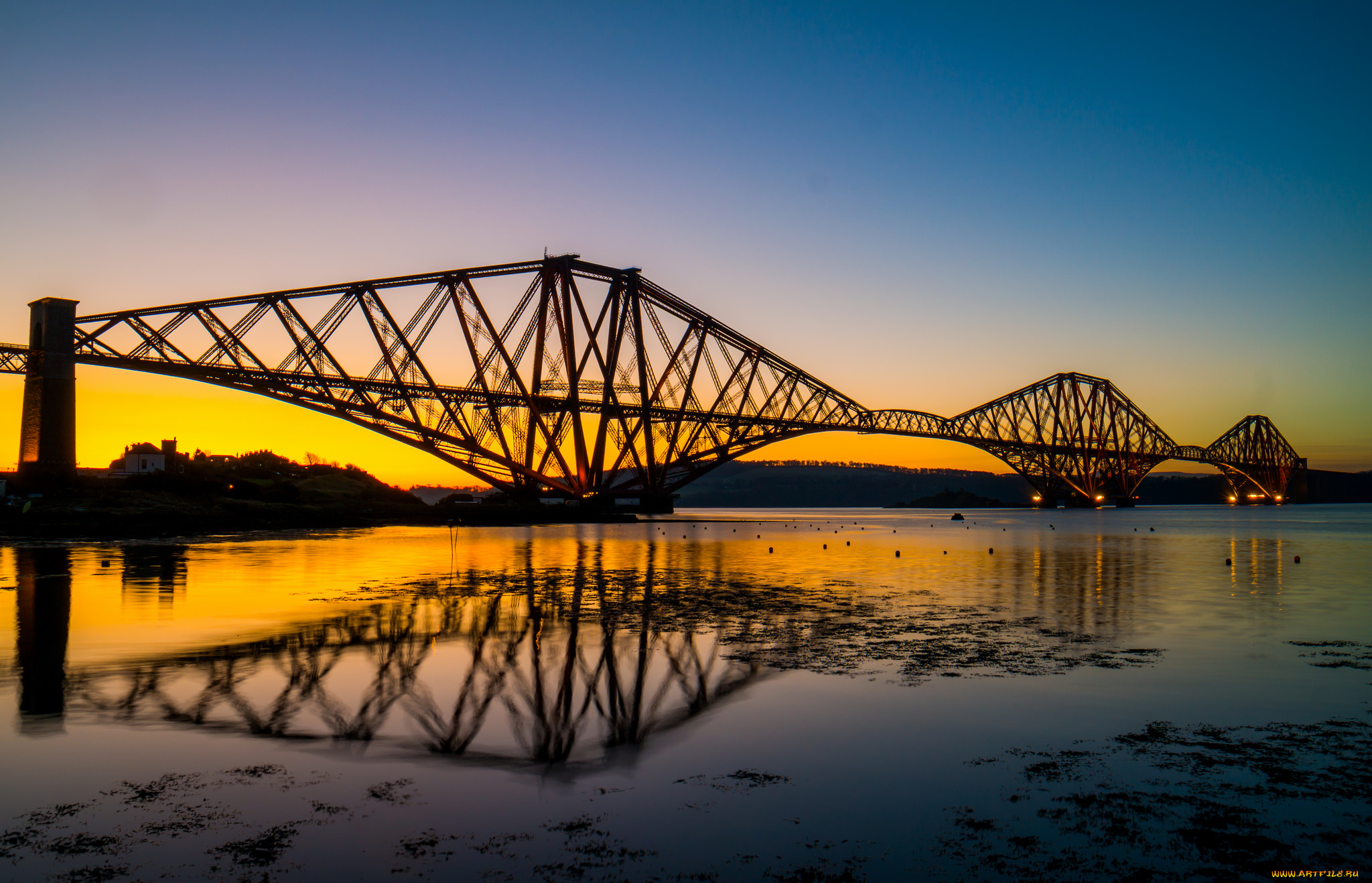 города, -, мосты, мост, река