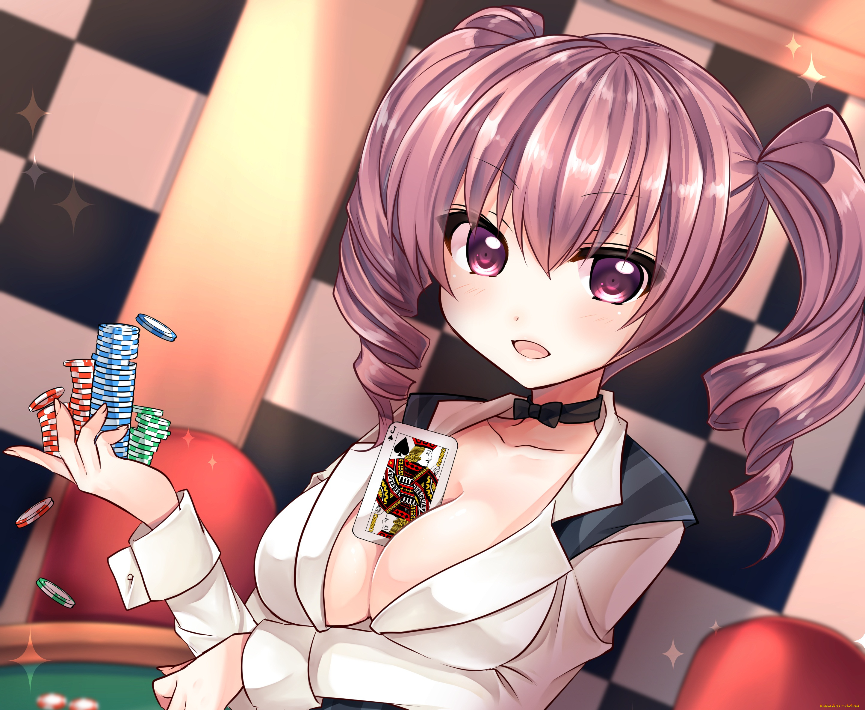 аниме, unknown, , другое, девушка, honeylip, арт