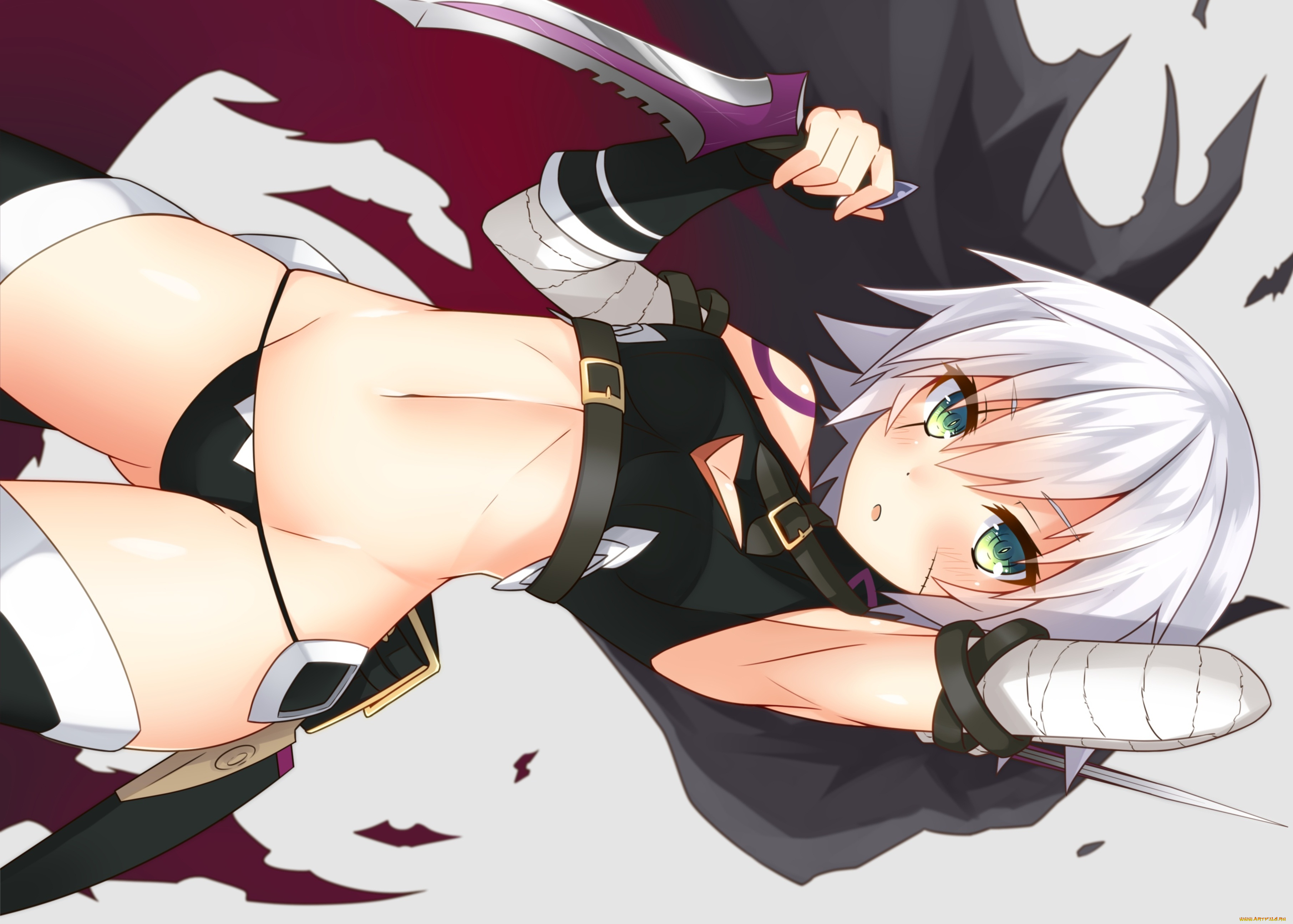 аниме, fate, stay, night, девочка, арт